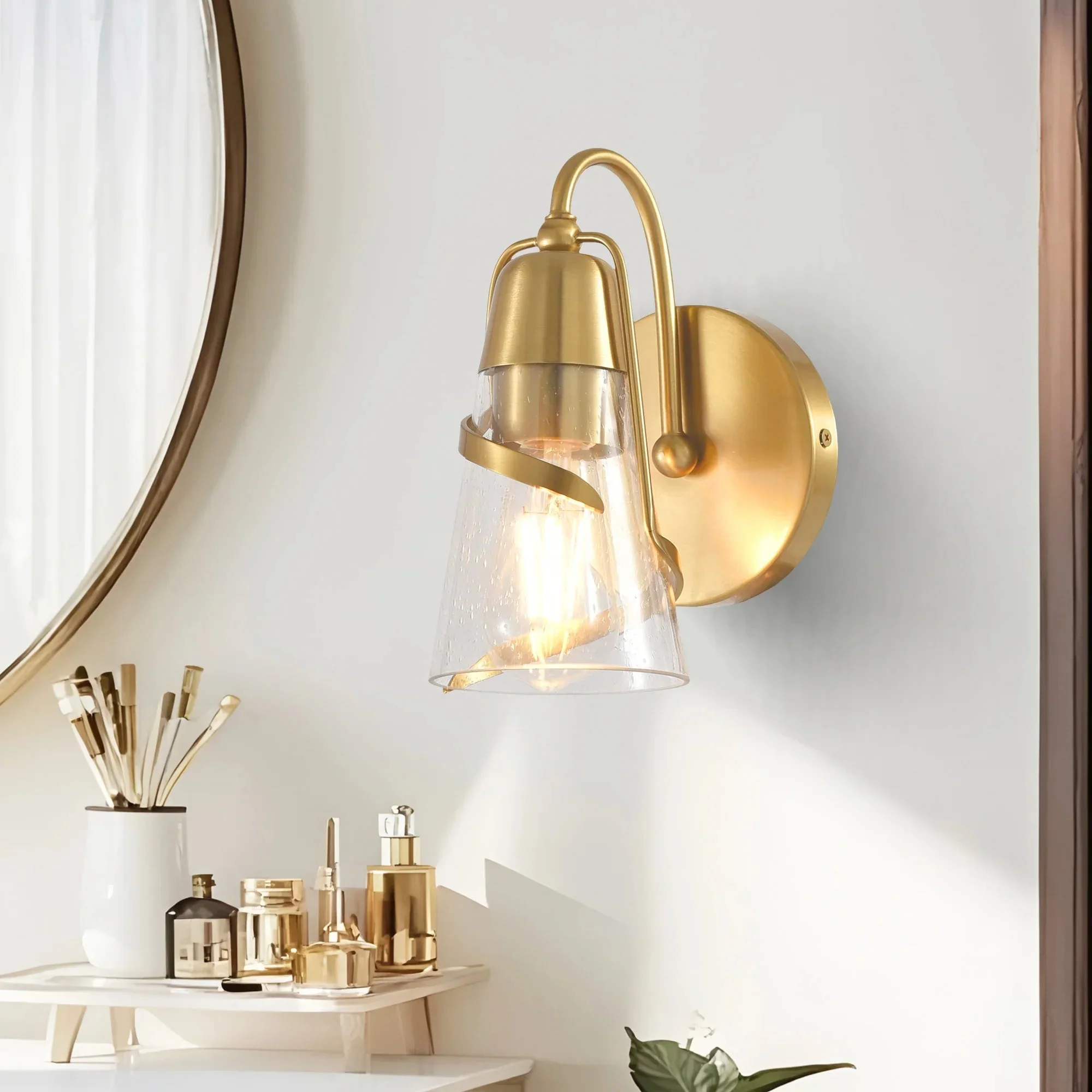6 Inch Ethel 1-Light Mirror Vanity Light - Image 6