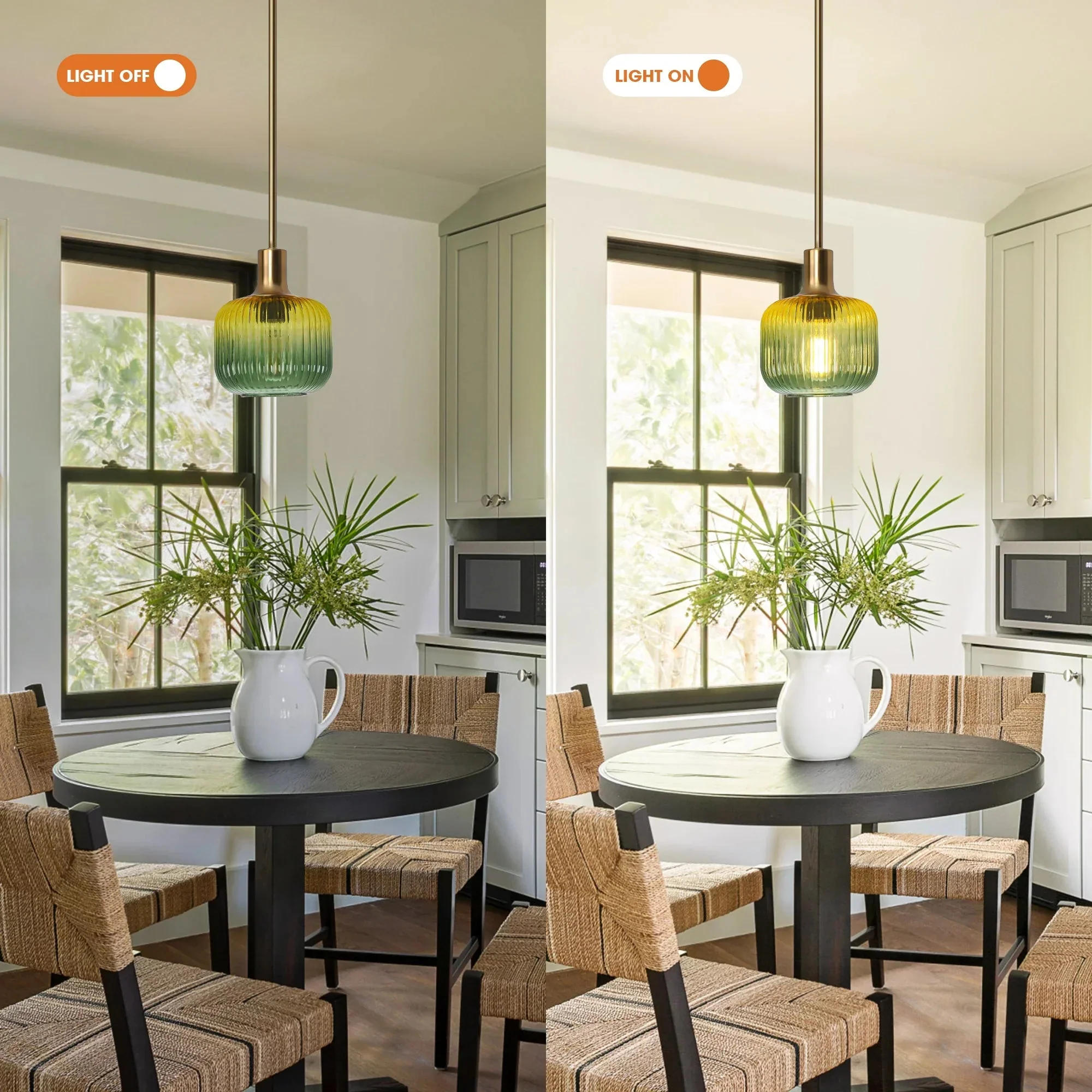 6 Inch Felix 1-Light Island Pendant Light - Image 6