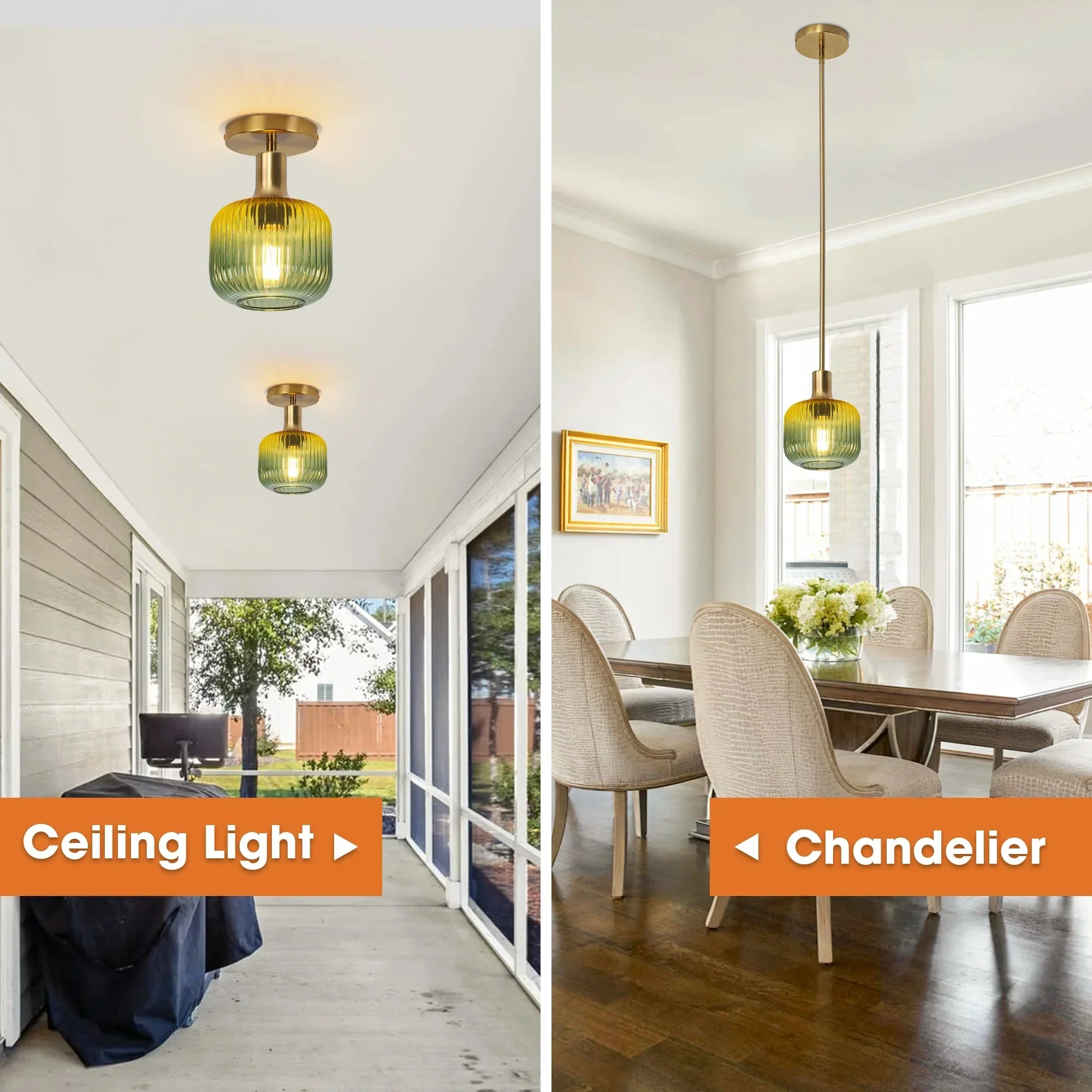 6 Inch Felix 1-Light Island Pendant Light - Image 7