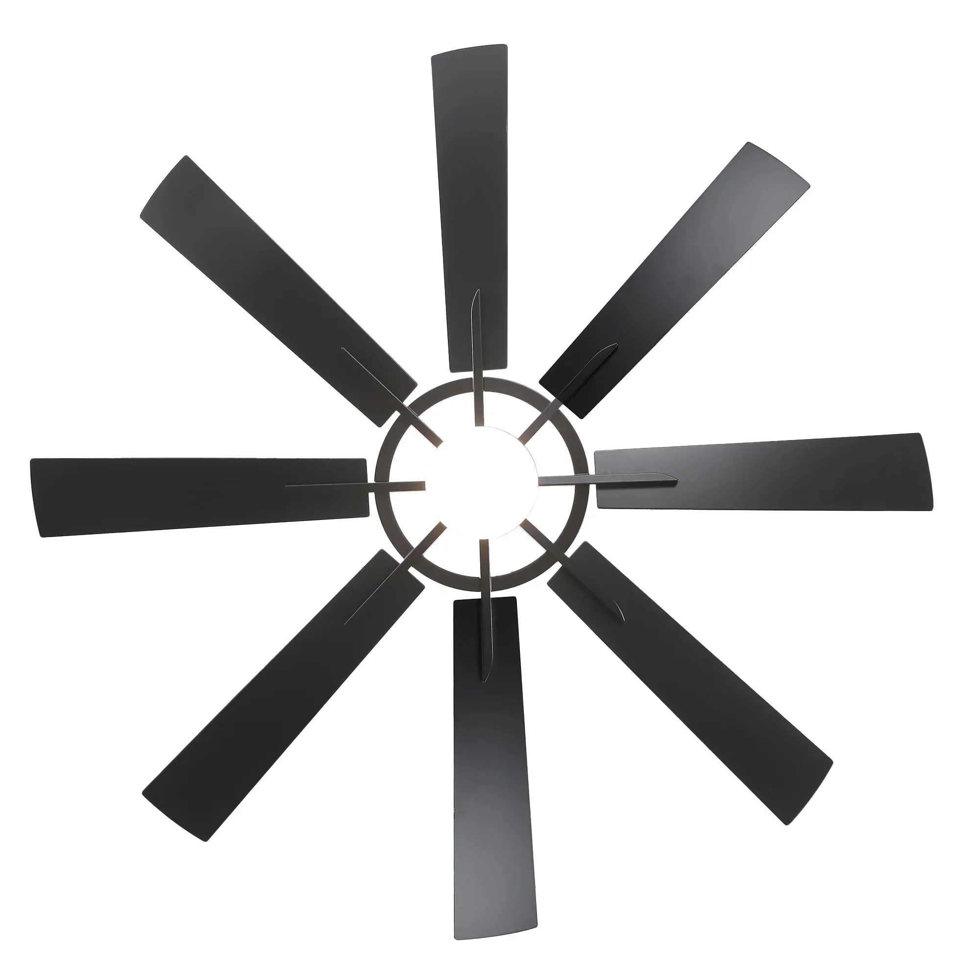 60 Inch 72 Inch Windmill Downrod Mount LED Ceiling Fan with Remote and APP Control - Image 11