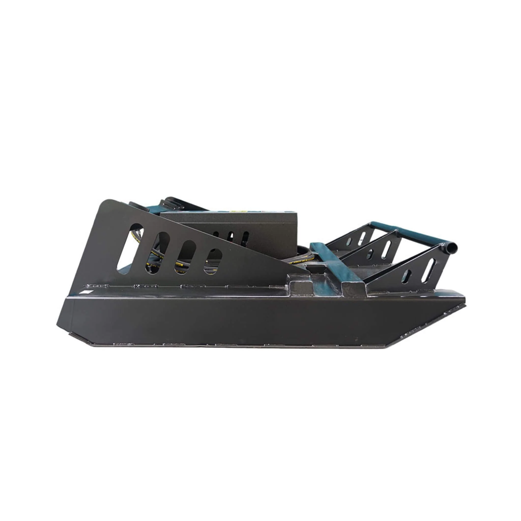 65-Inch Heavy-Duty Skid Steer Brush Cutter Attachment With Universal Quick Attach (SAK70582) - Image 4