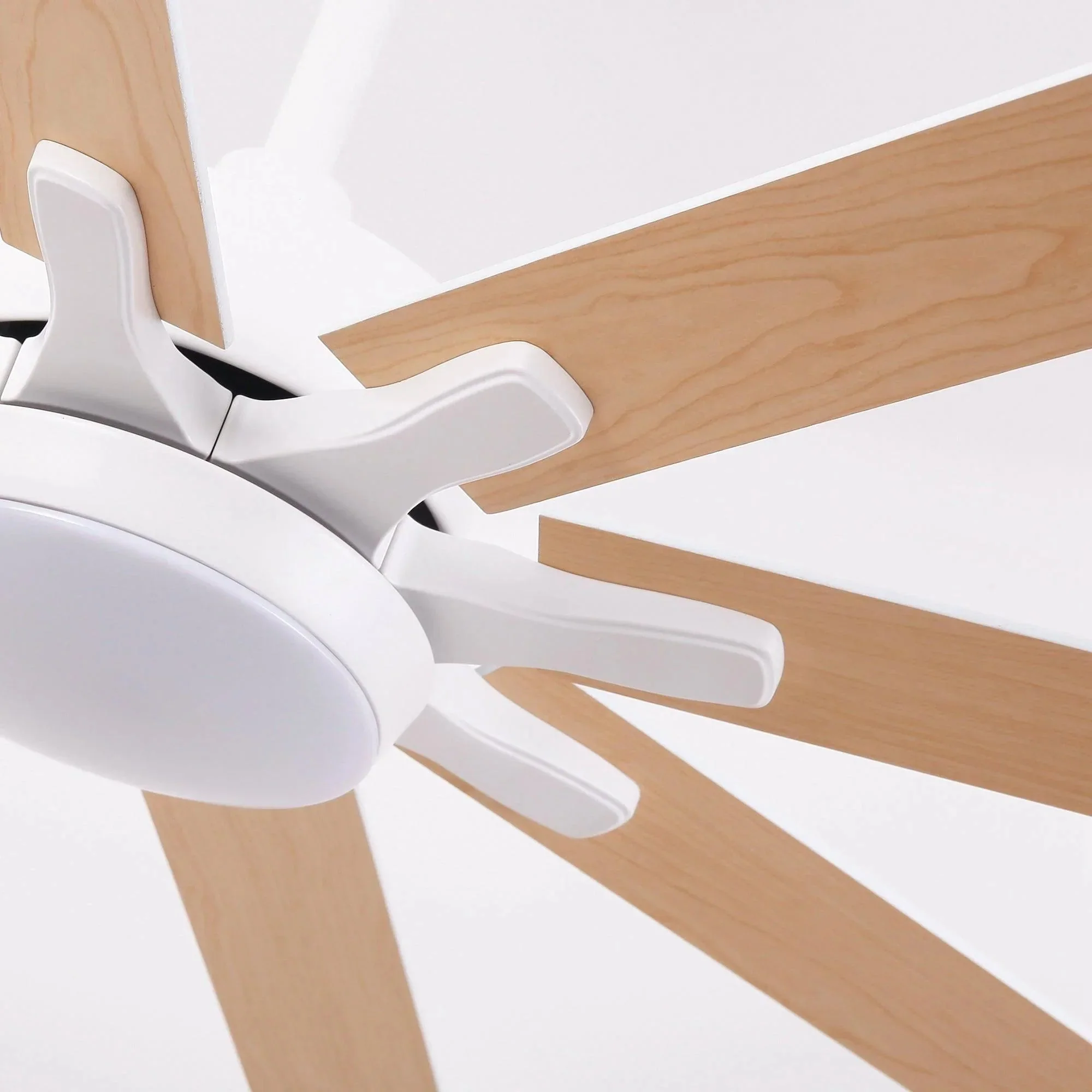 65 Inch Teresa Modern Double-sided Blades Ceiling Fan with Remote Control and LED Light - Image 12