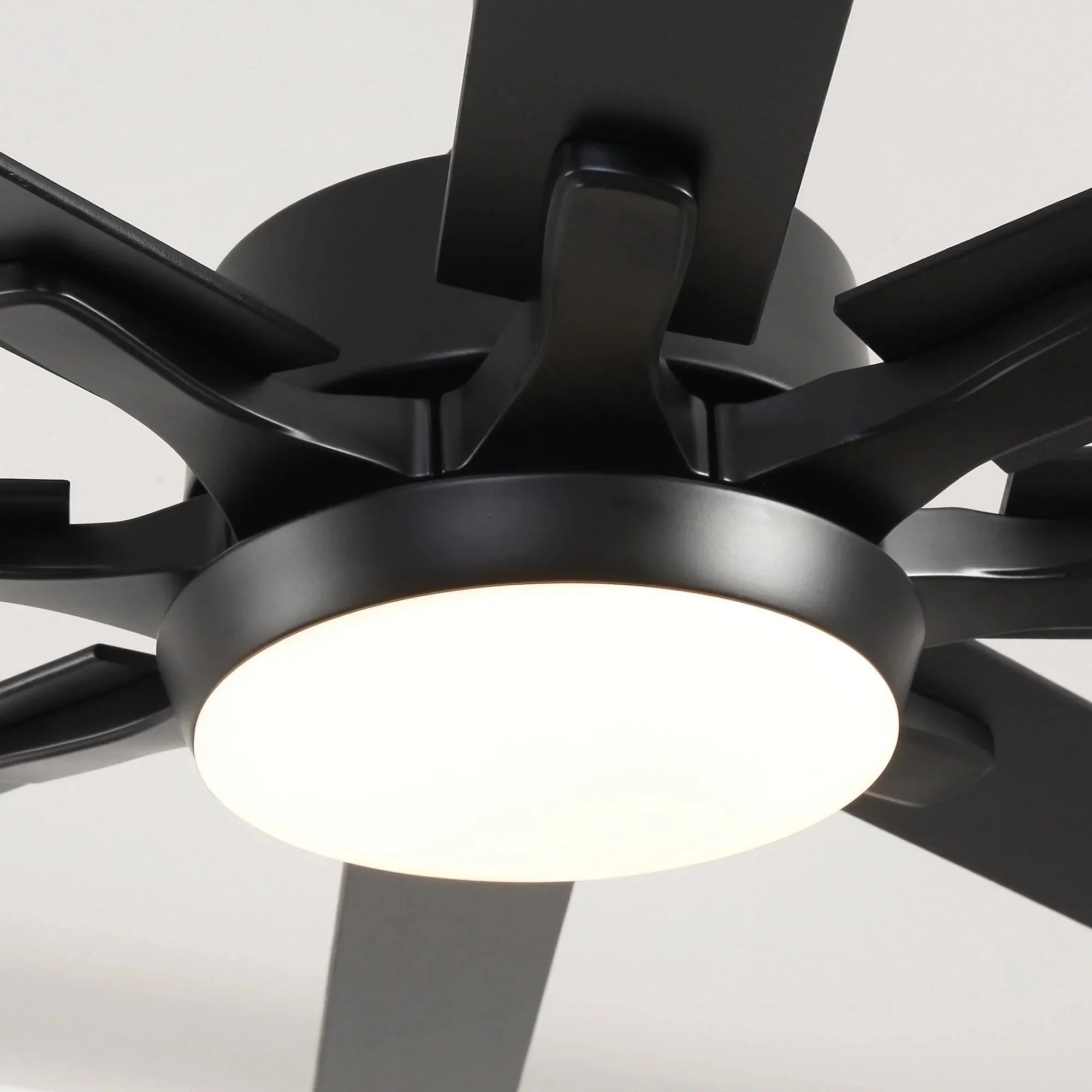 65 Inch Teresa Modern Double-sided Blades Ceiling Fan with Remote Control and LED Light - Image 13