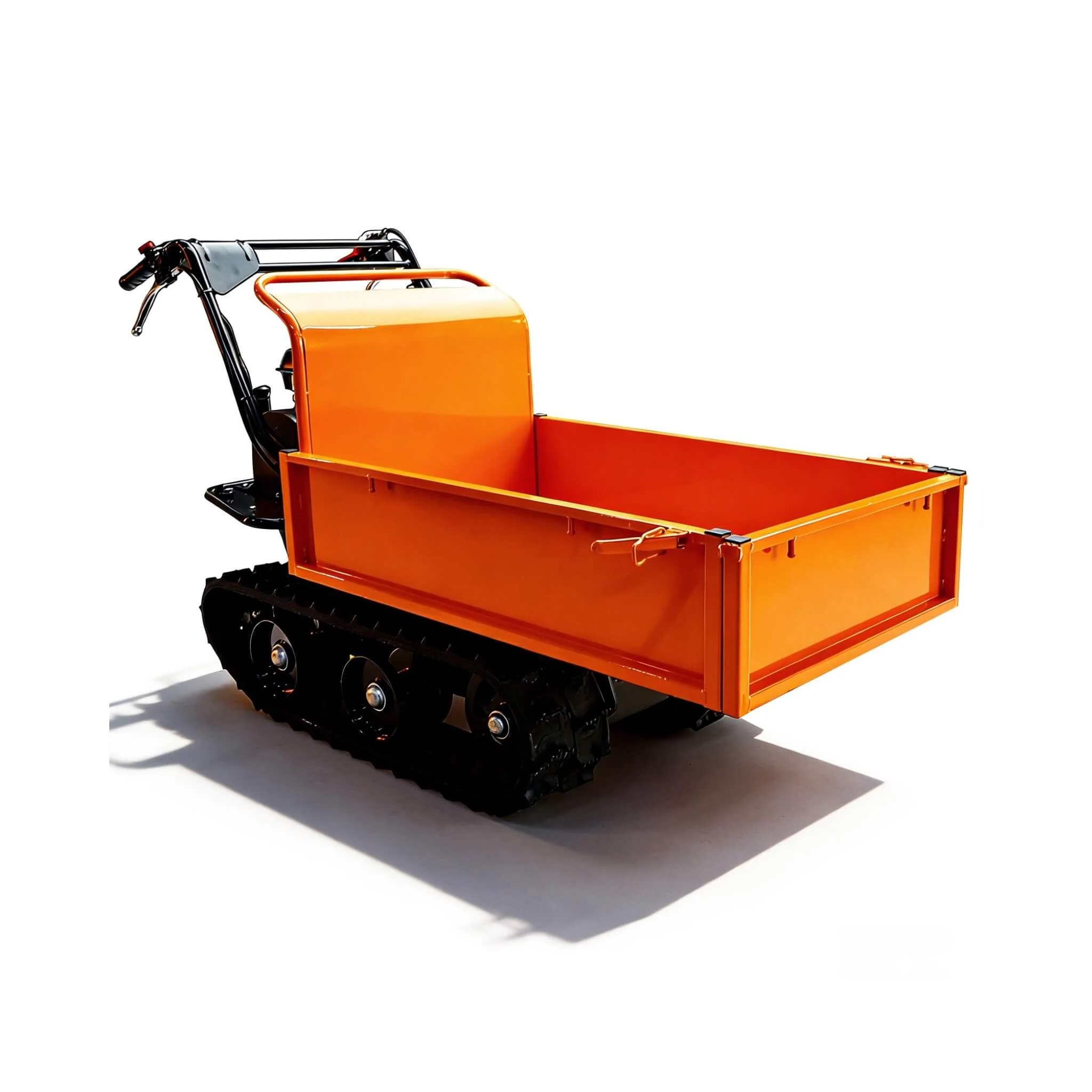 660LBS Heavy-Duty 6.5HP 208CC Gas-Powered Track Barrow (SAK49713) - Image 3