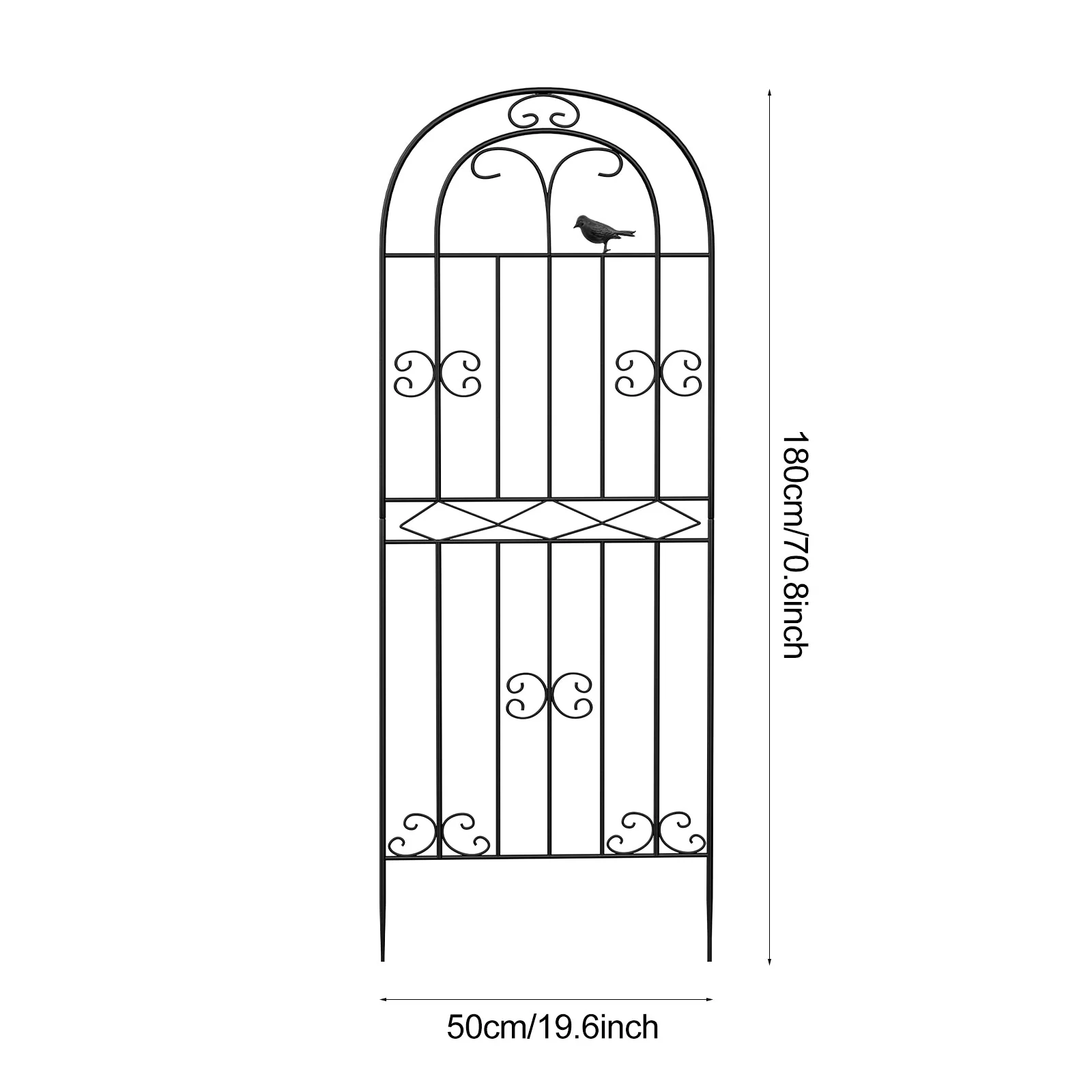 6ft Metal Climbing Trellis - Image 2