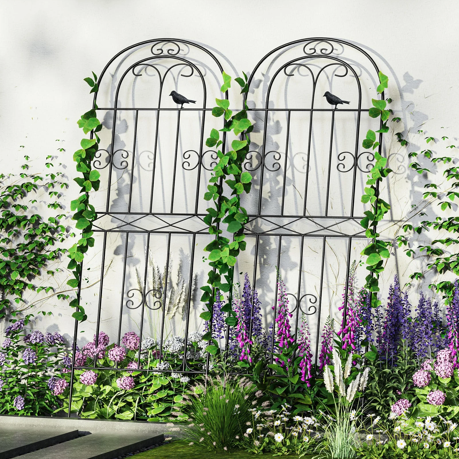 6ft Metal Climbing Trellis - Image 3
