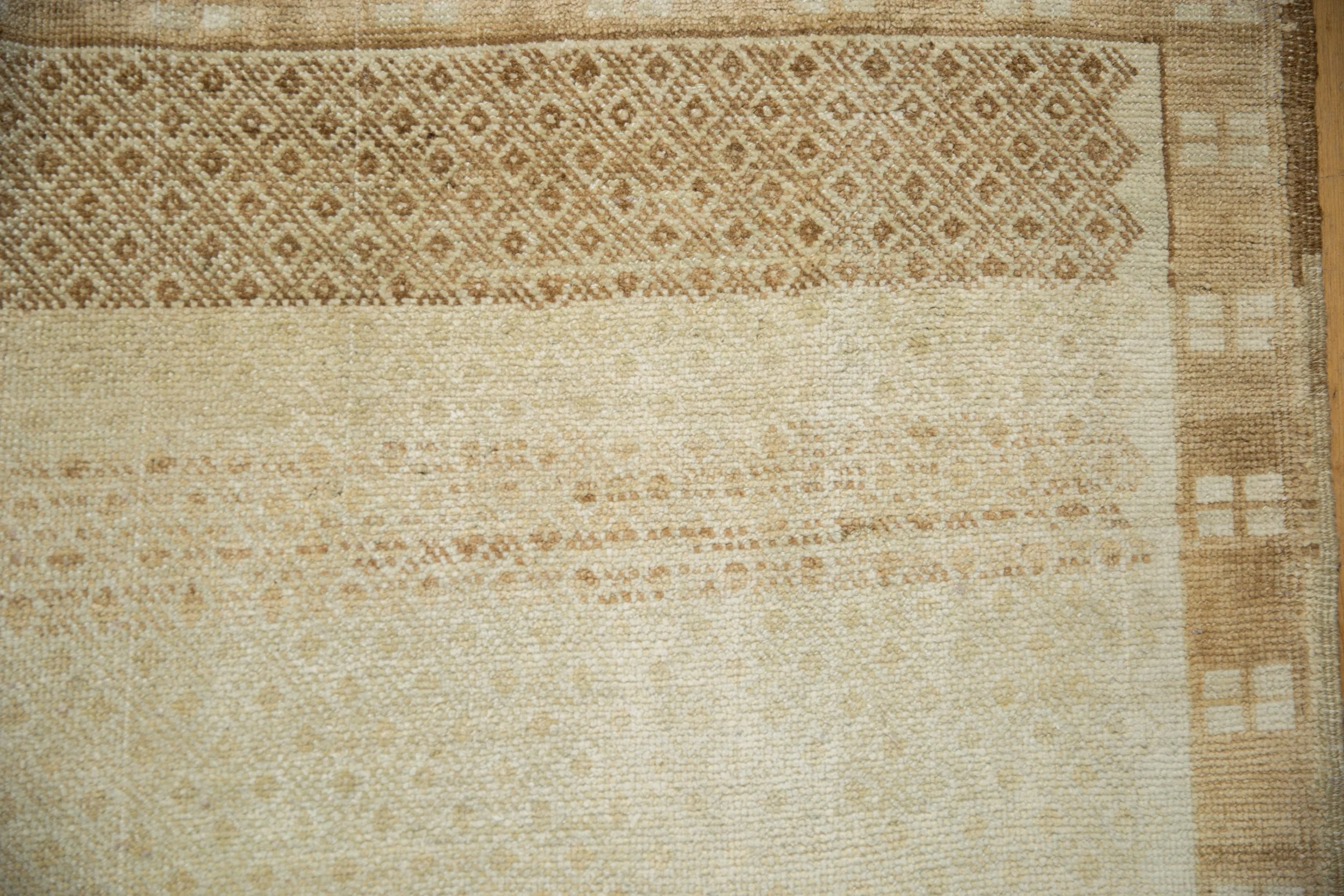 6x10 Vintage Distressed Kars Carpet - Image 3