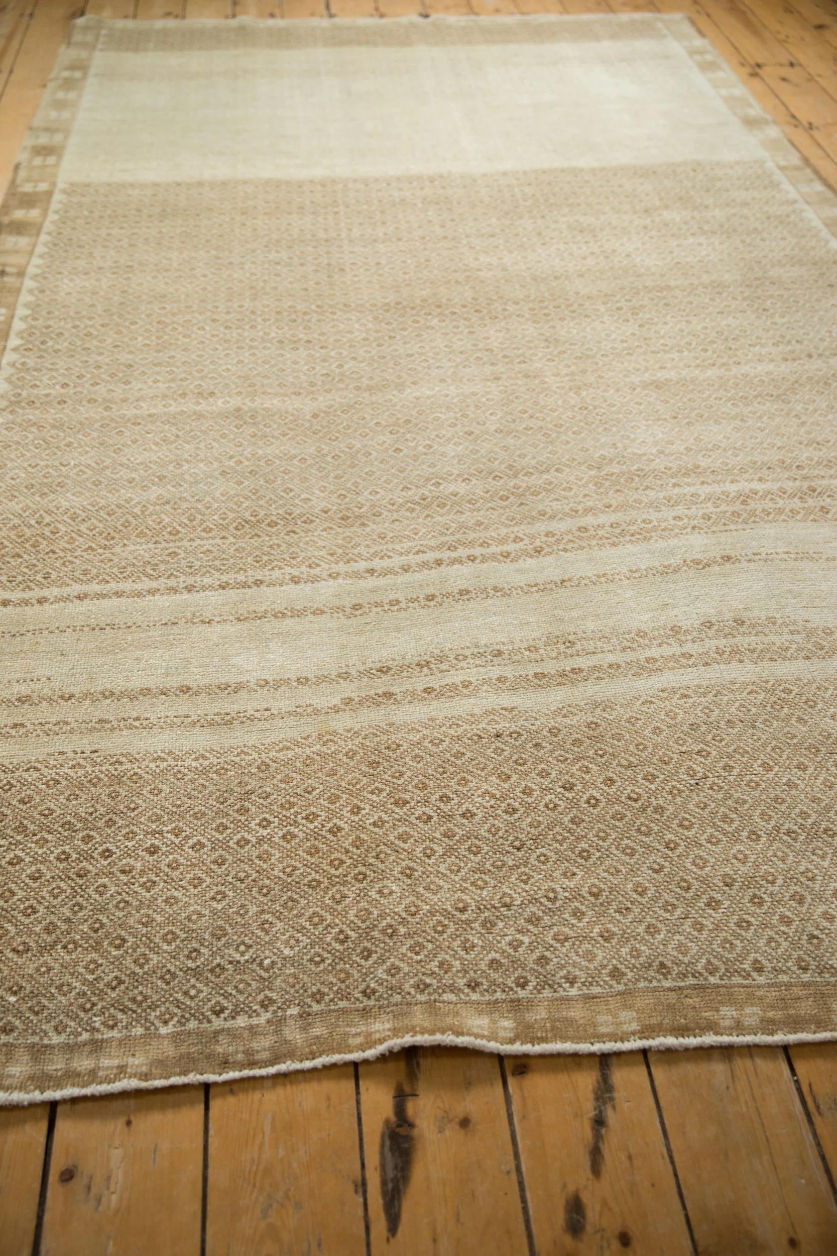 6x10 Vintage Distressed Kars Carpet - Image 8