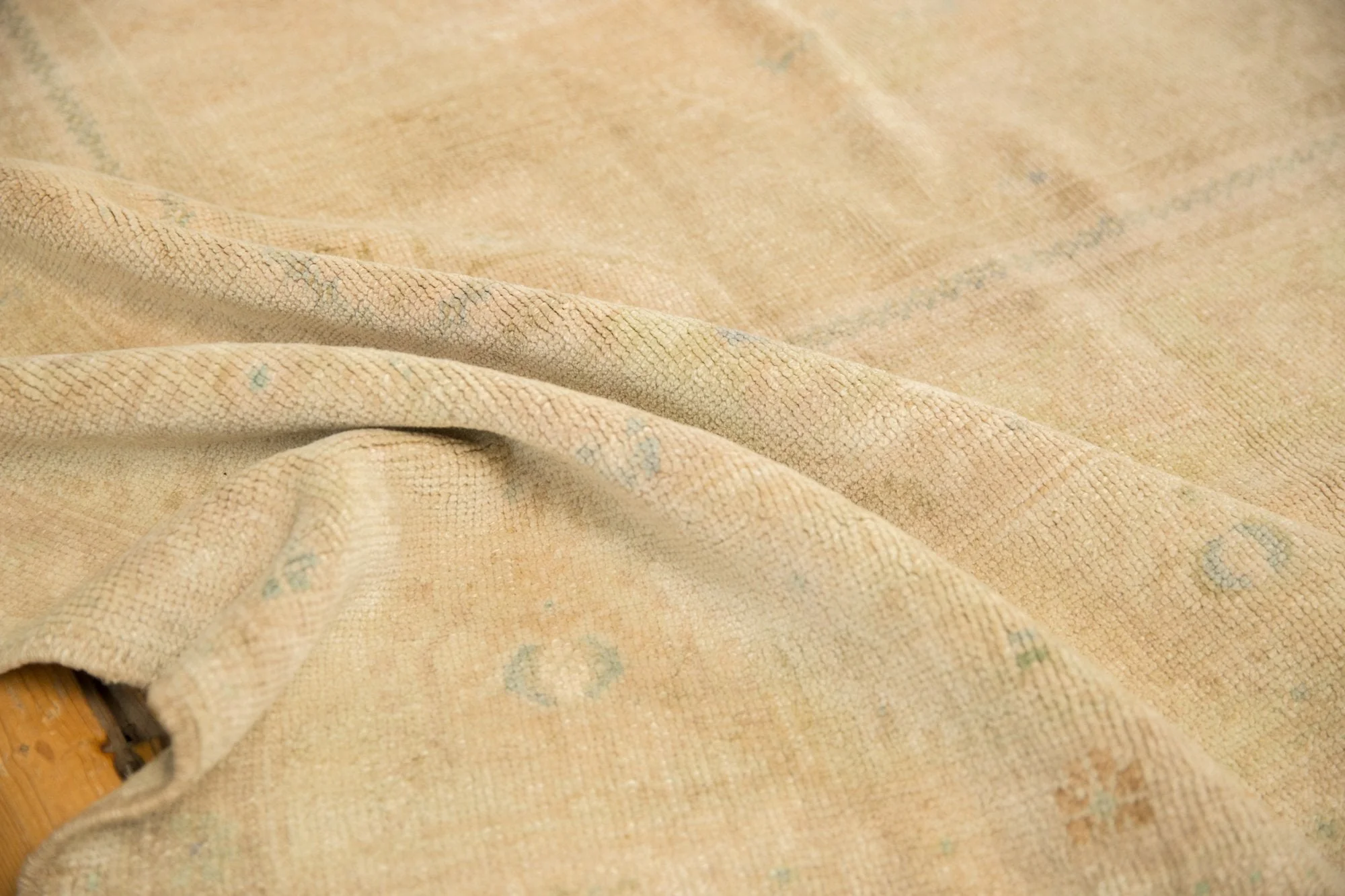 6x10 Vintage Distressed Oushak Carpet - Image 14