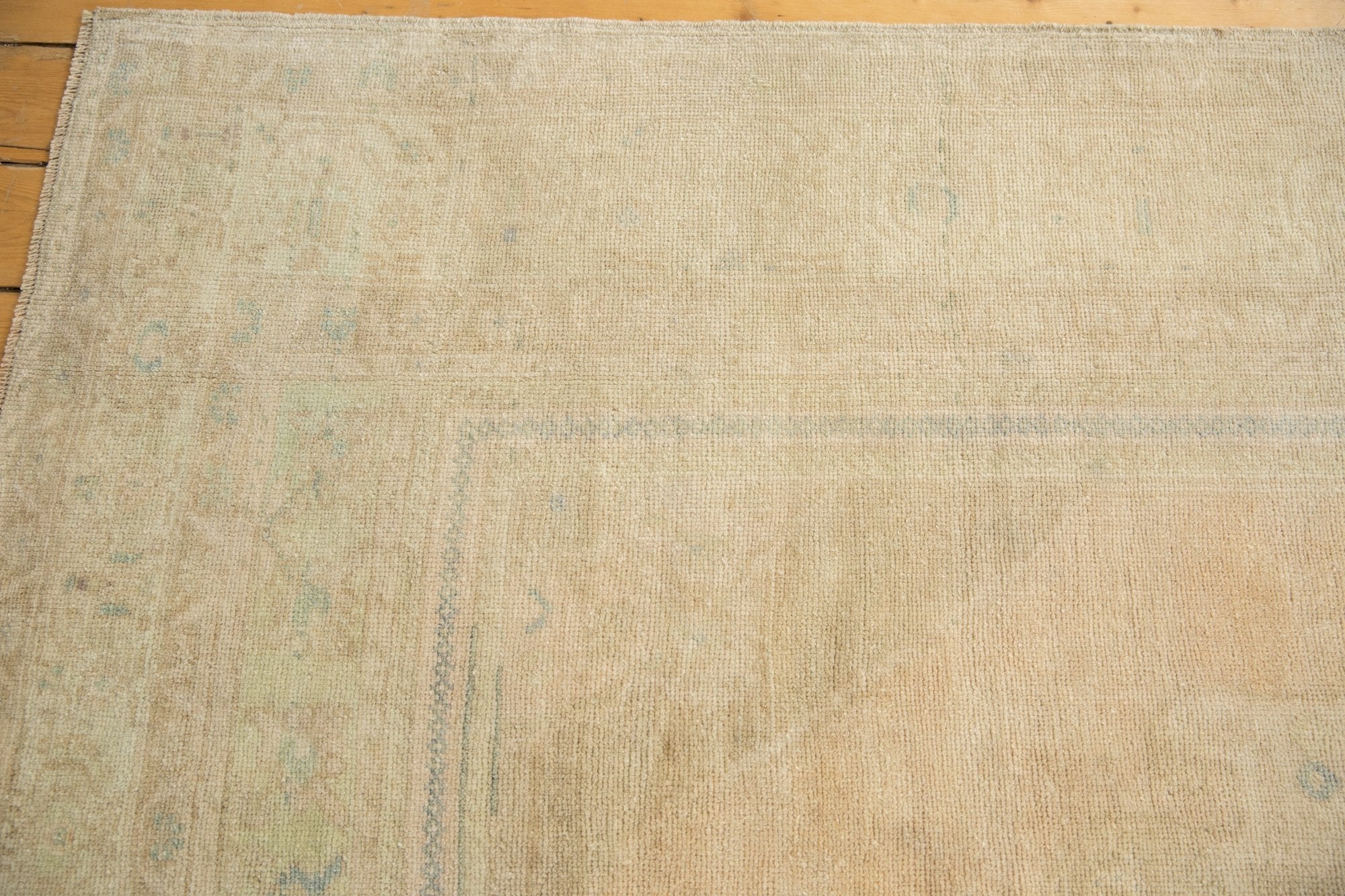 6x10 Vintage Distressed Oushak Carpet - Image 3