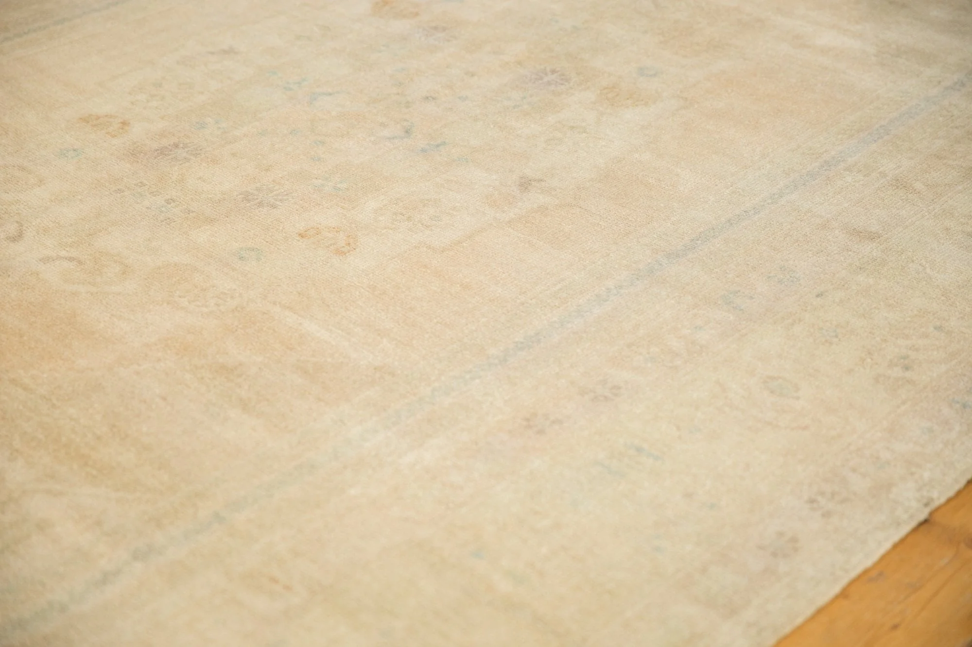6x10 Vintage Distressed Oushak Carpet - Image 6