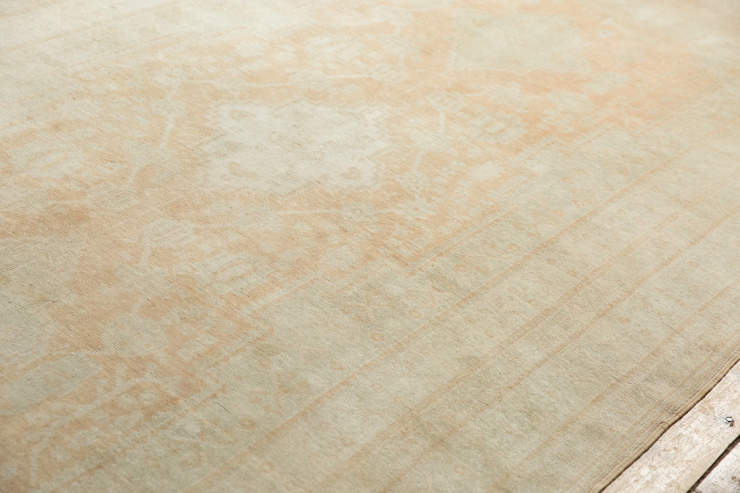 6x11.5 Vintage Distressed Oushak Carpet - Image 10