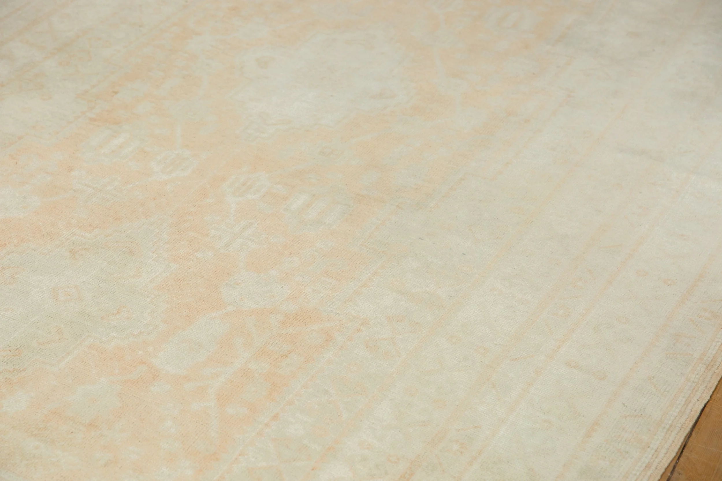 6x11.5 Vintage Distressed Oushak Carpet - Image 6