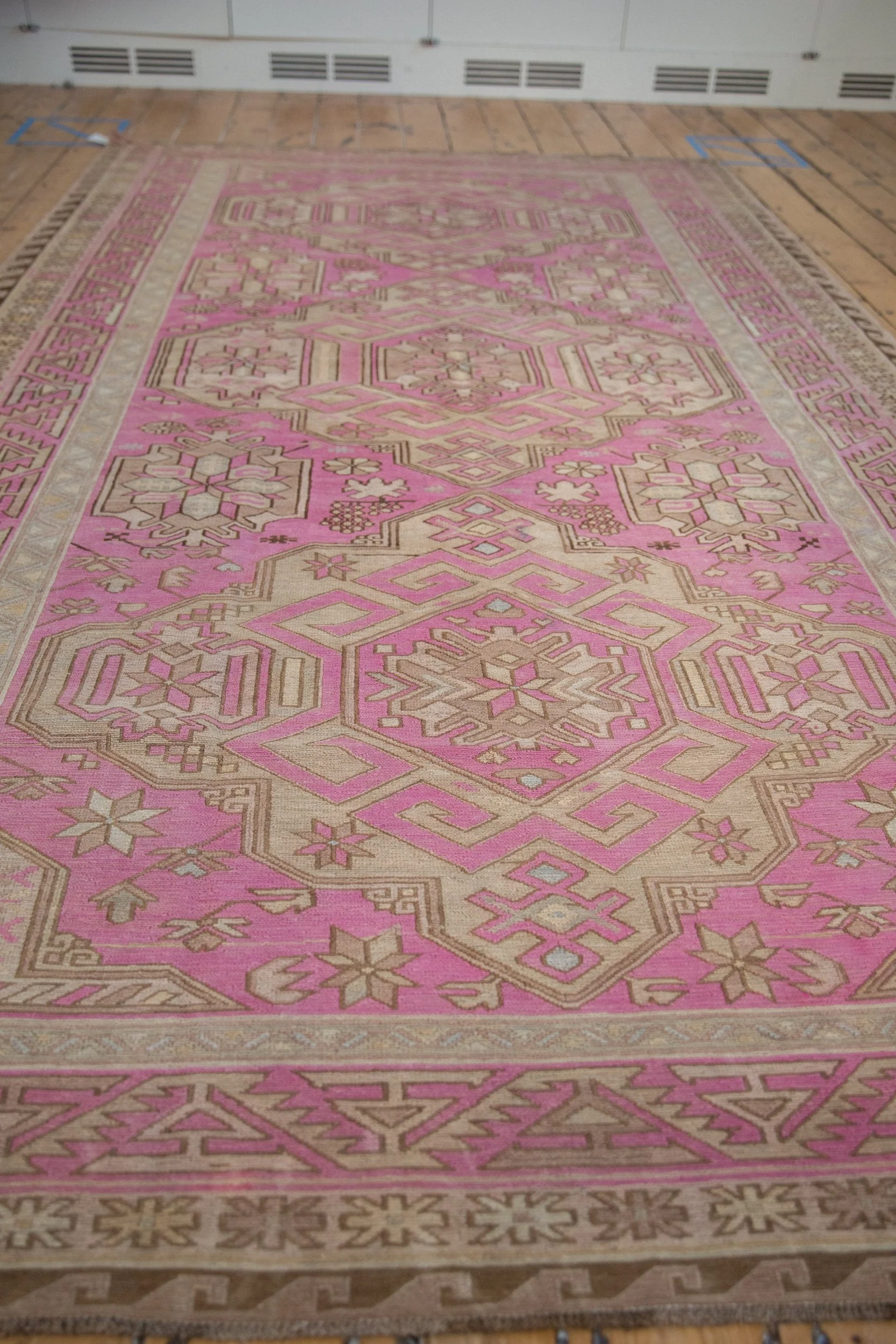 6x11 Vintage Distressed Soumac Carpet - Image 6