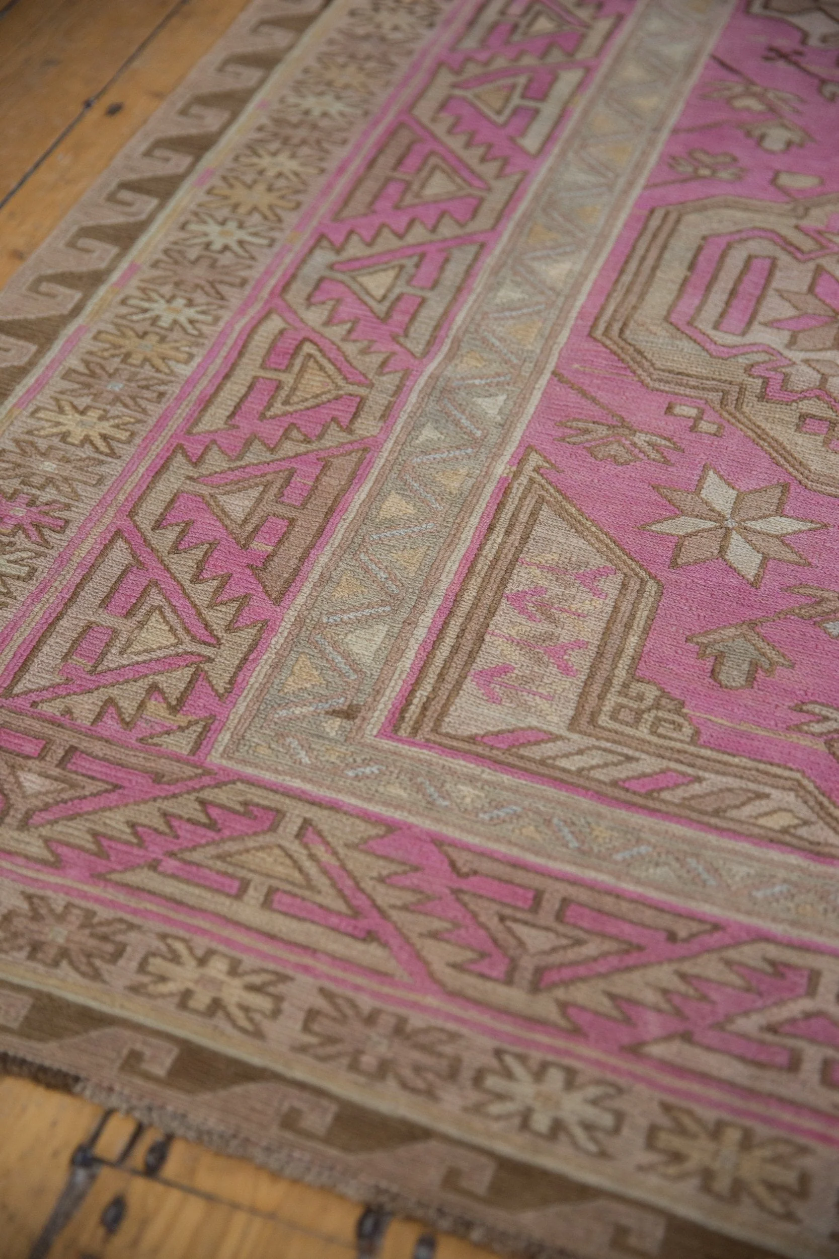 6x11 Vintage Distressed Soumac Carpet - Image 7