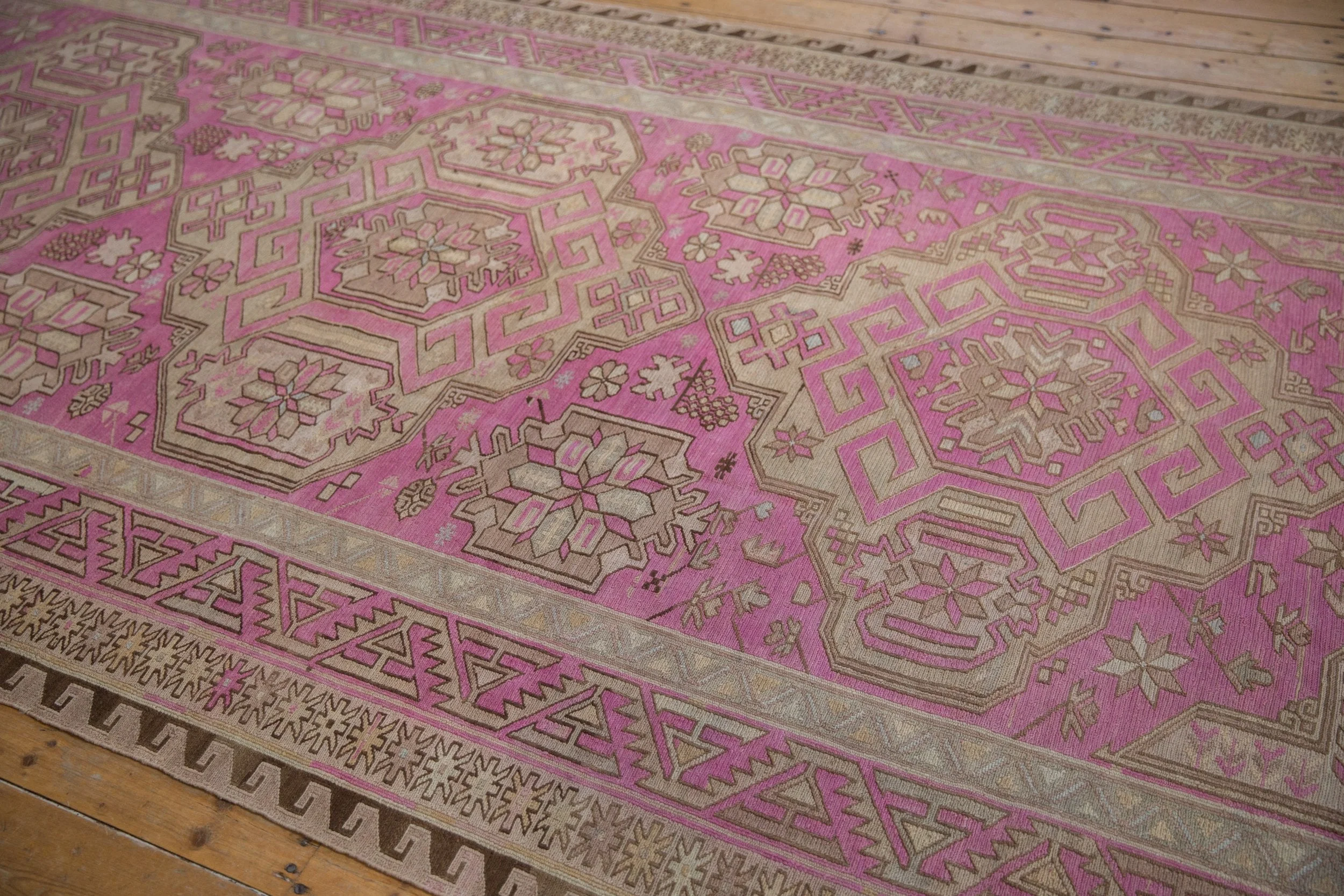 6x11 Vintage Distressed Soumac Carpet - Image 8