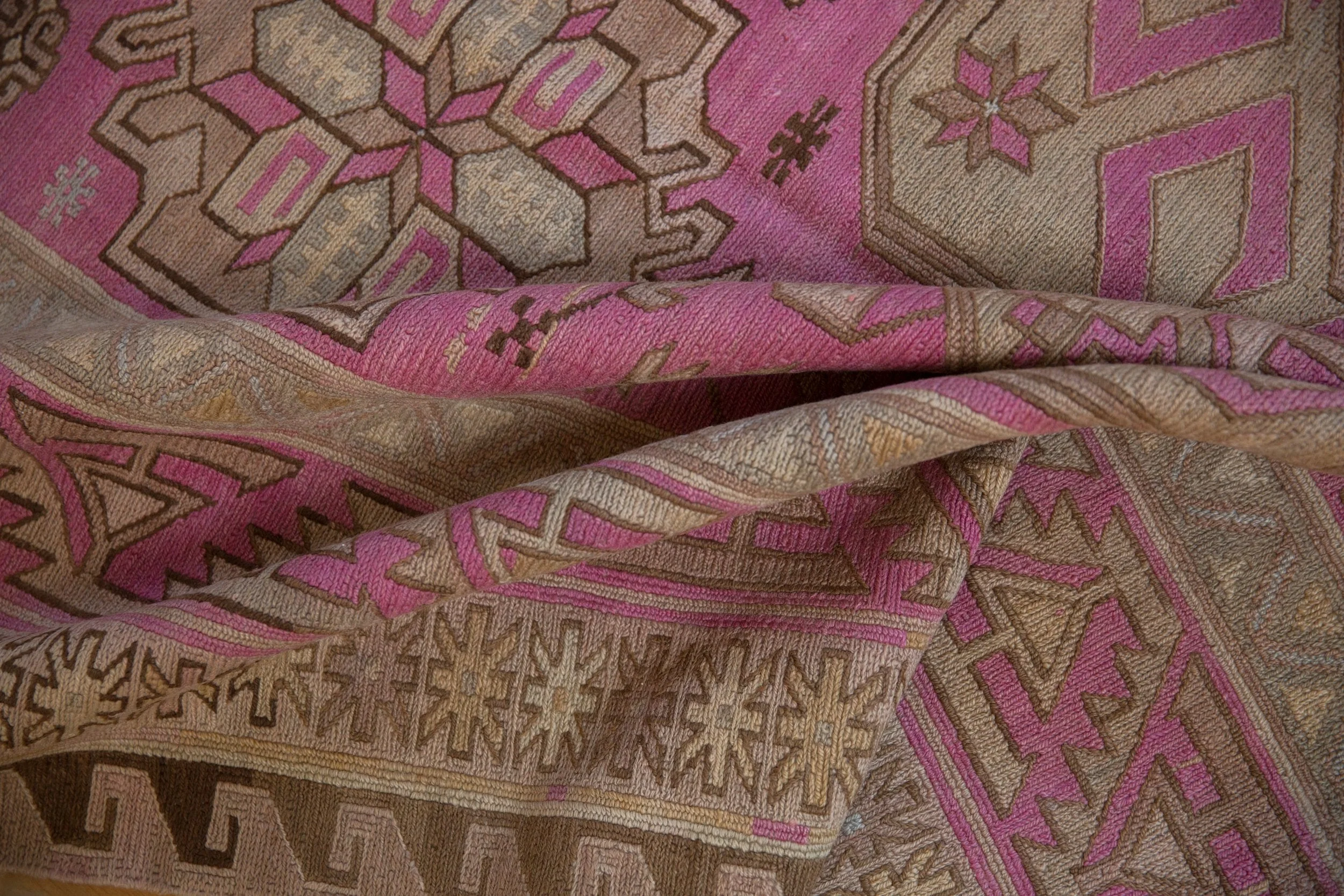 6x11 Vintage Distressed Soumac Carpet - Image 9