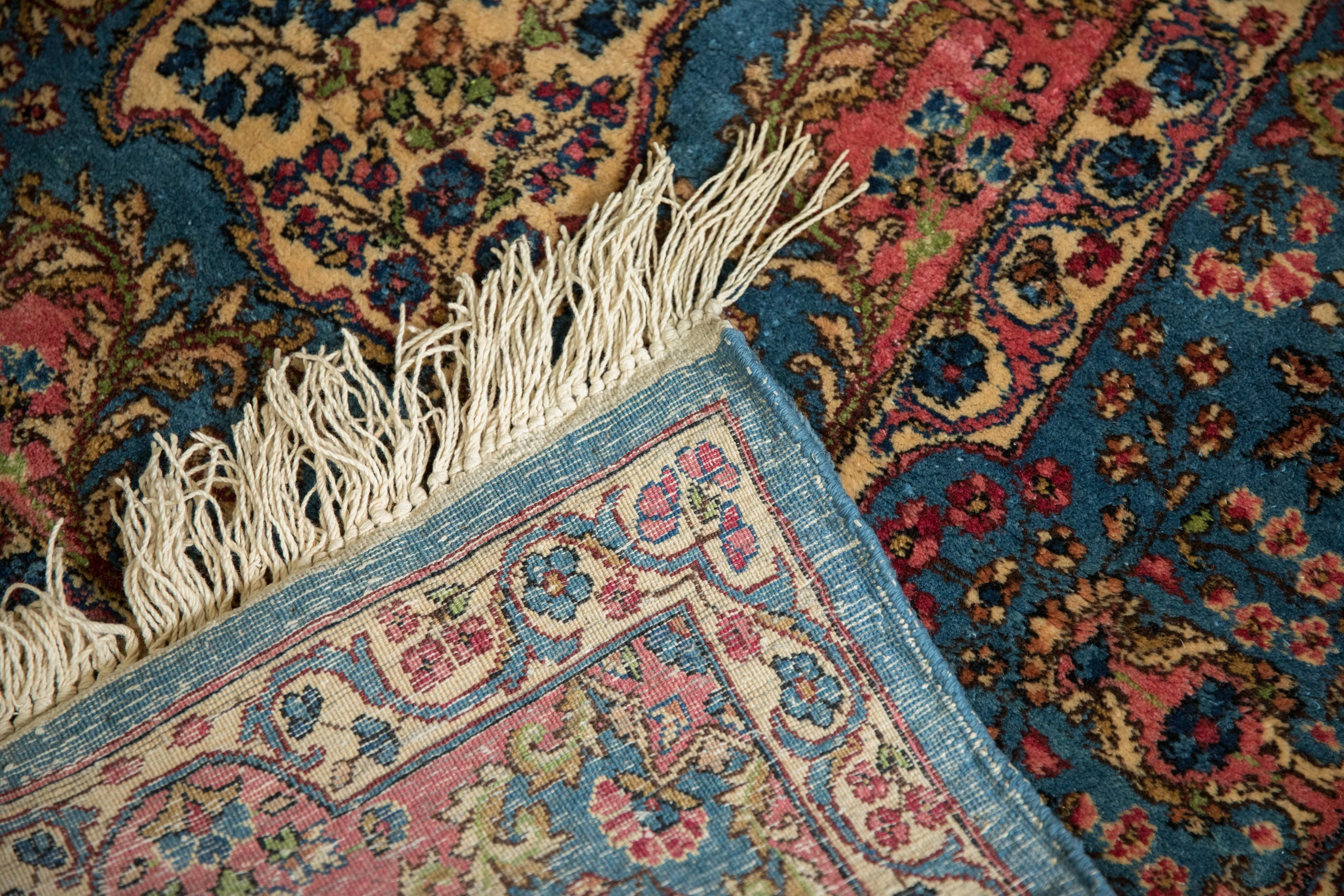 6x12.5 Vintage Fine Kerman Rug Runner - Image 10
