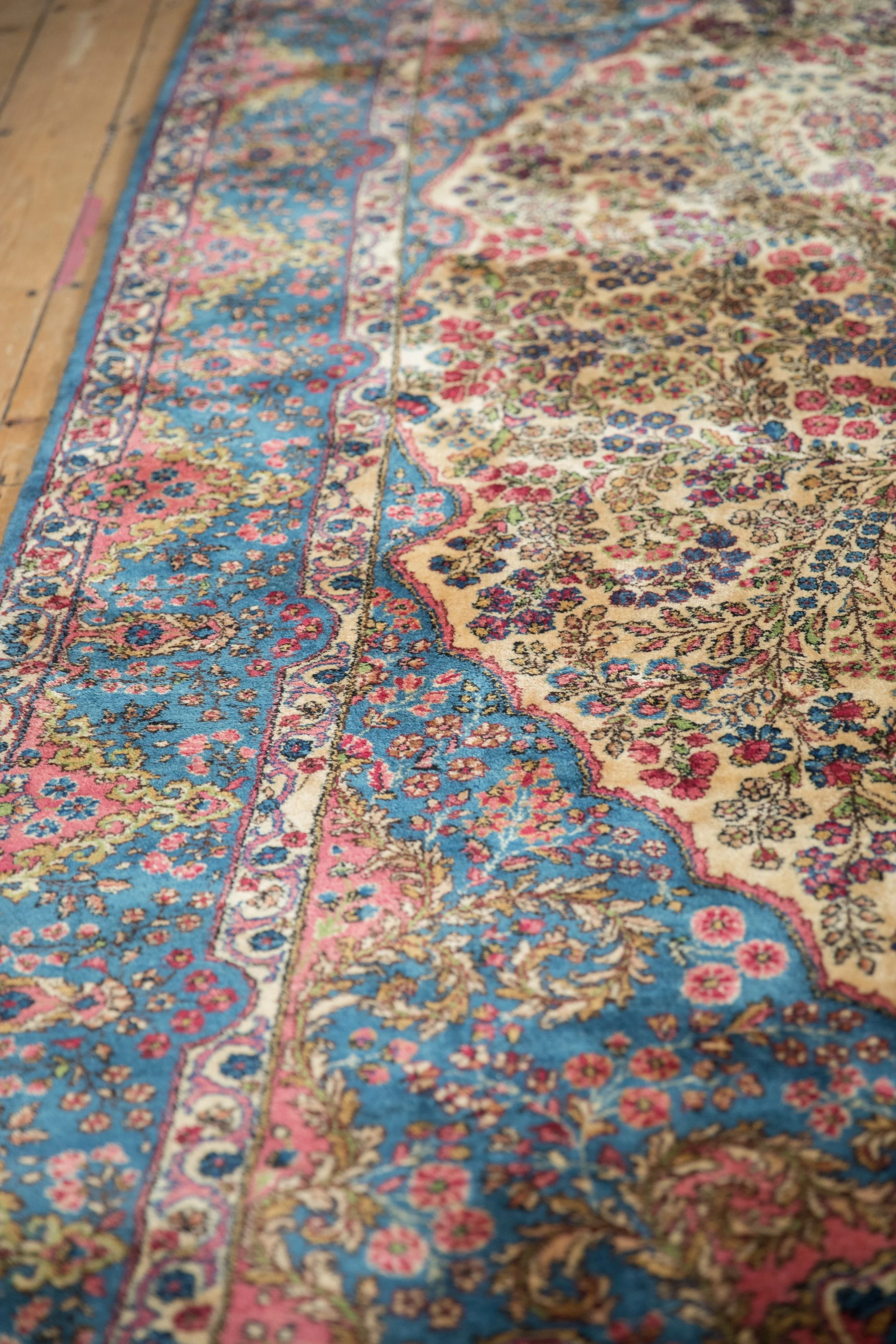 6x12.5 Vintage Fine Kerman Rug Runner - Image 5