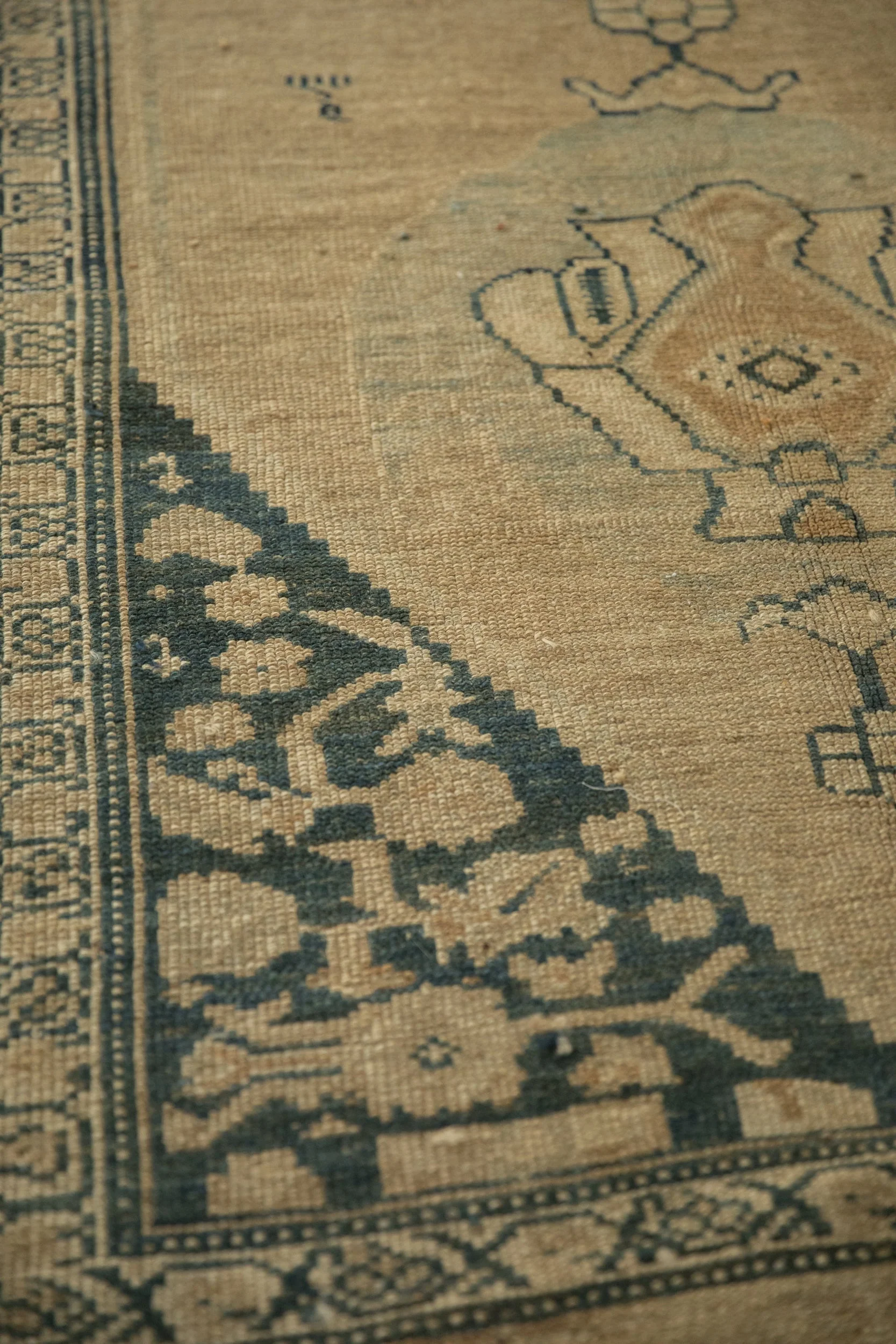 6x12 Antique Distressed Kurdish Rug Runner - Image 11