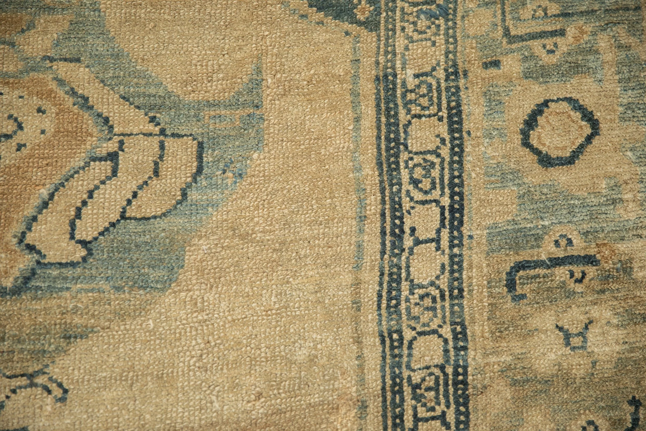 6x12 Antique Distressed Kurdish Rug Runner - Image 3
