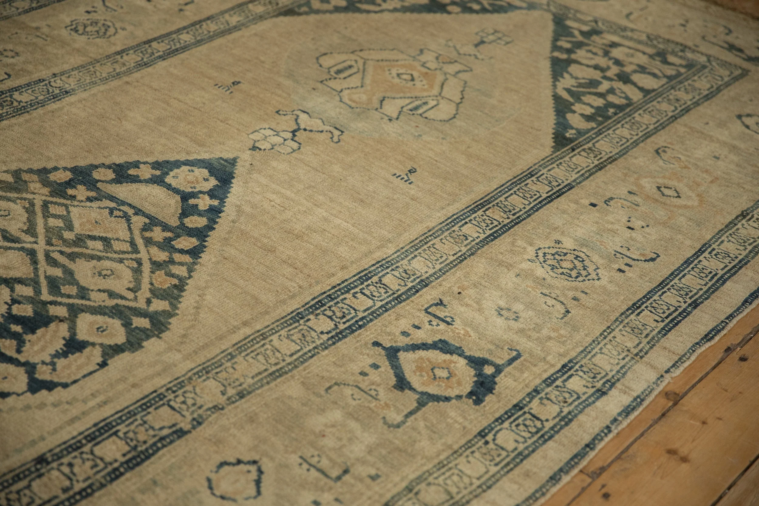 6x12 Antique Distressed Kurdish Rug Runner - Image 8