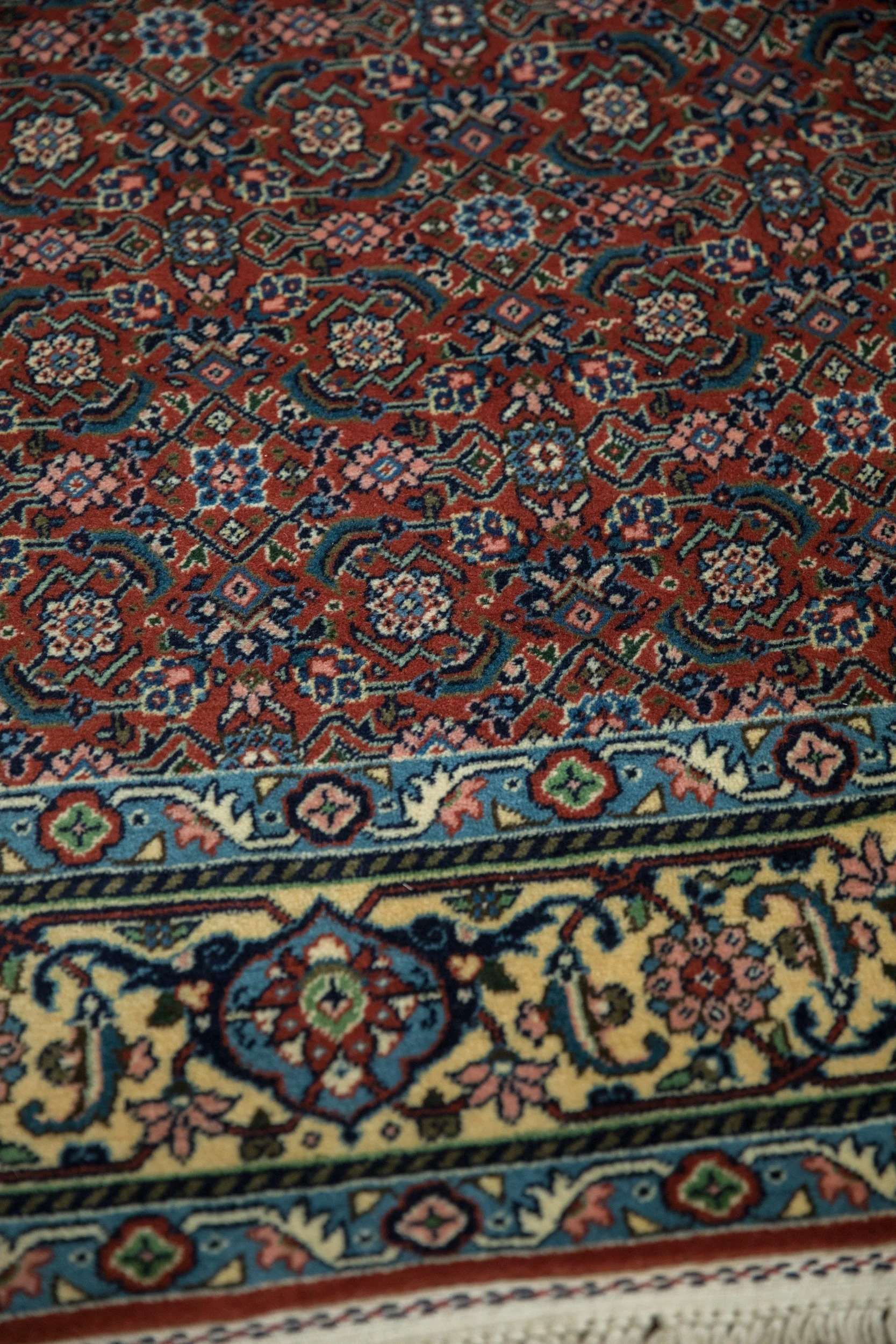 6x12 Vintage Bulgarian Tabriz Design Rug Runner - Image 6
