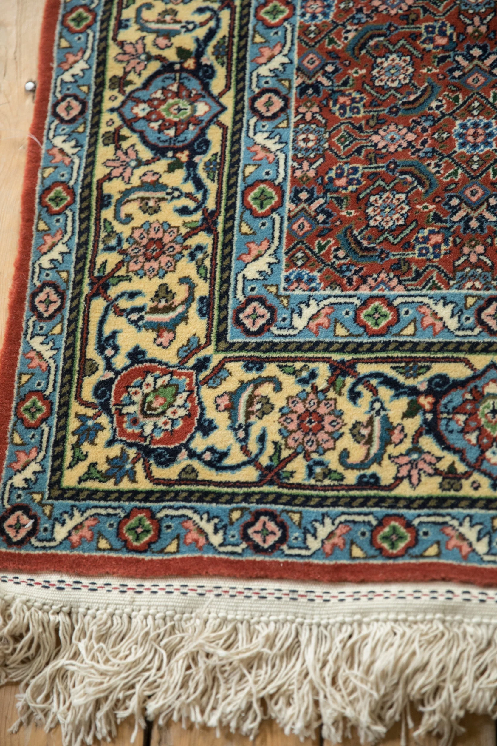 6x12 Vintage Bulgarian Tabriz Design Rug Runner - Image 9