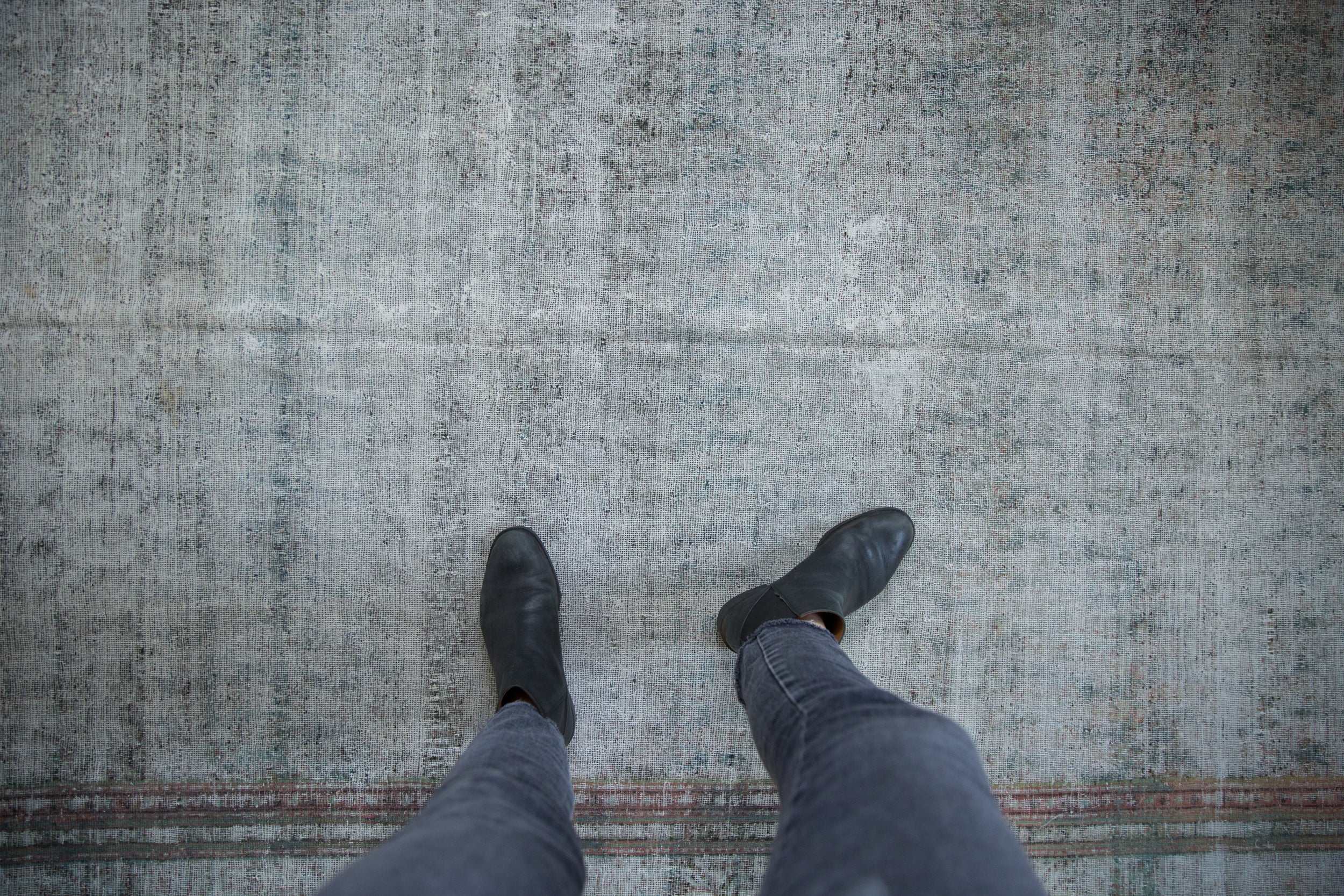 6x13 Vintage Distressed Malayer Carpet - Image 2