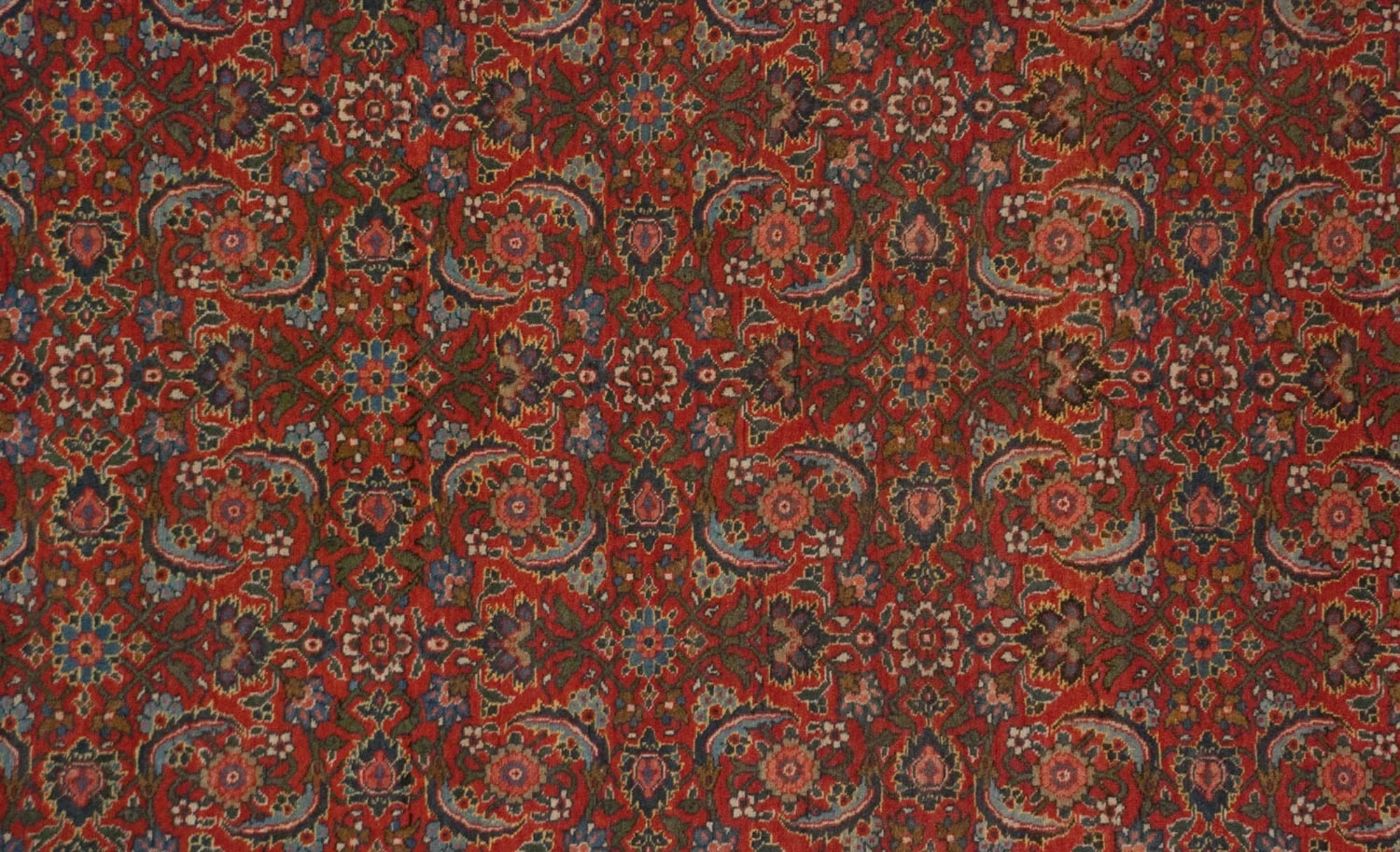6x18 Vintage Tabriz Carpet - Image 5