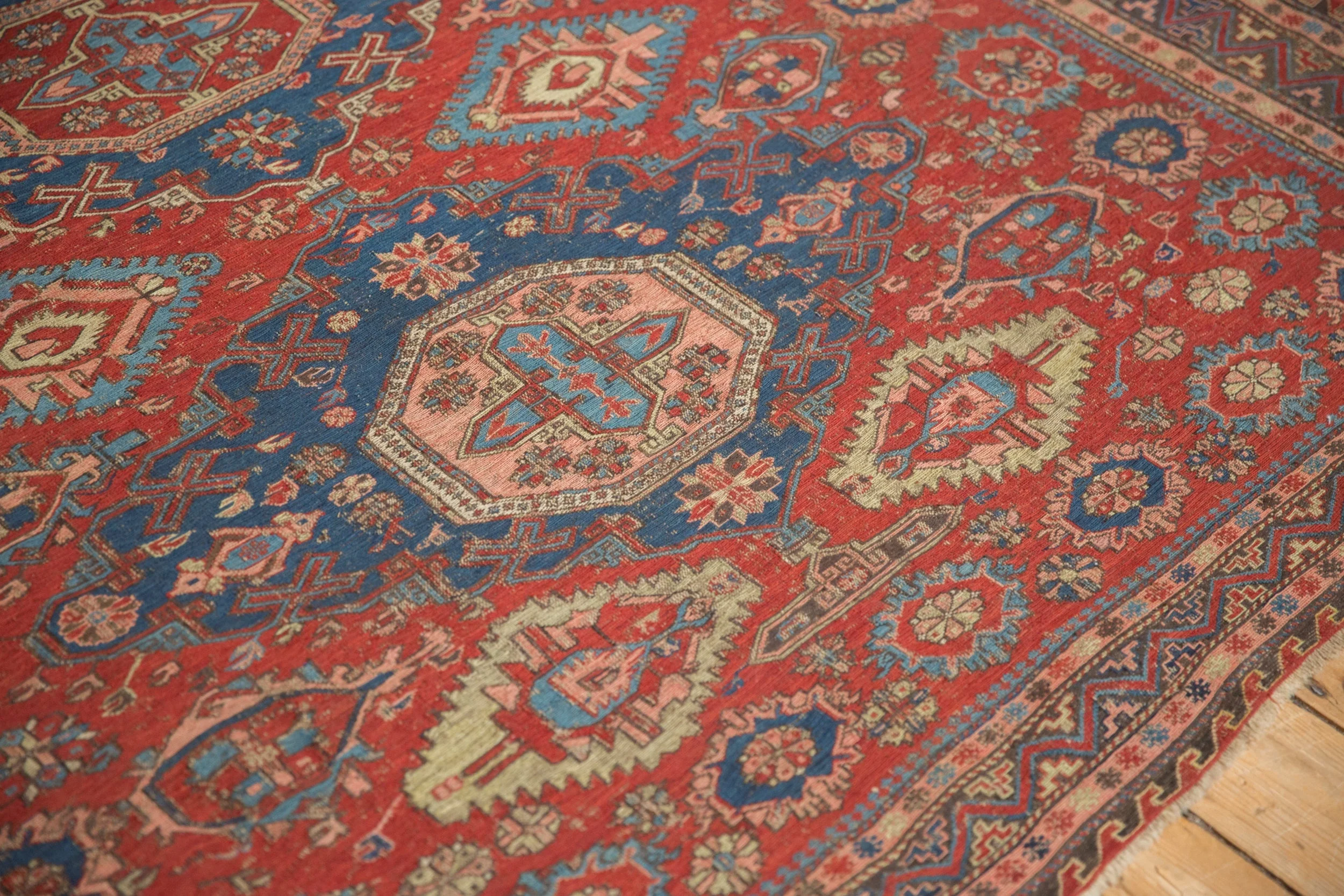 6x7.5 Antique Caucasian Soumac Carpet - Image 5