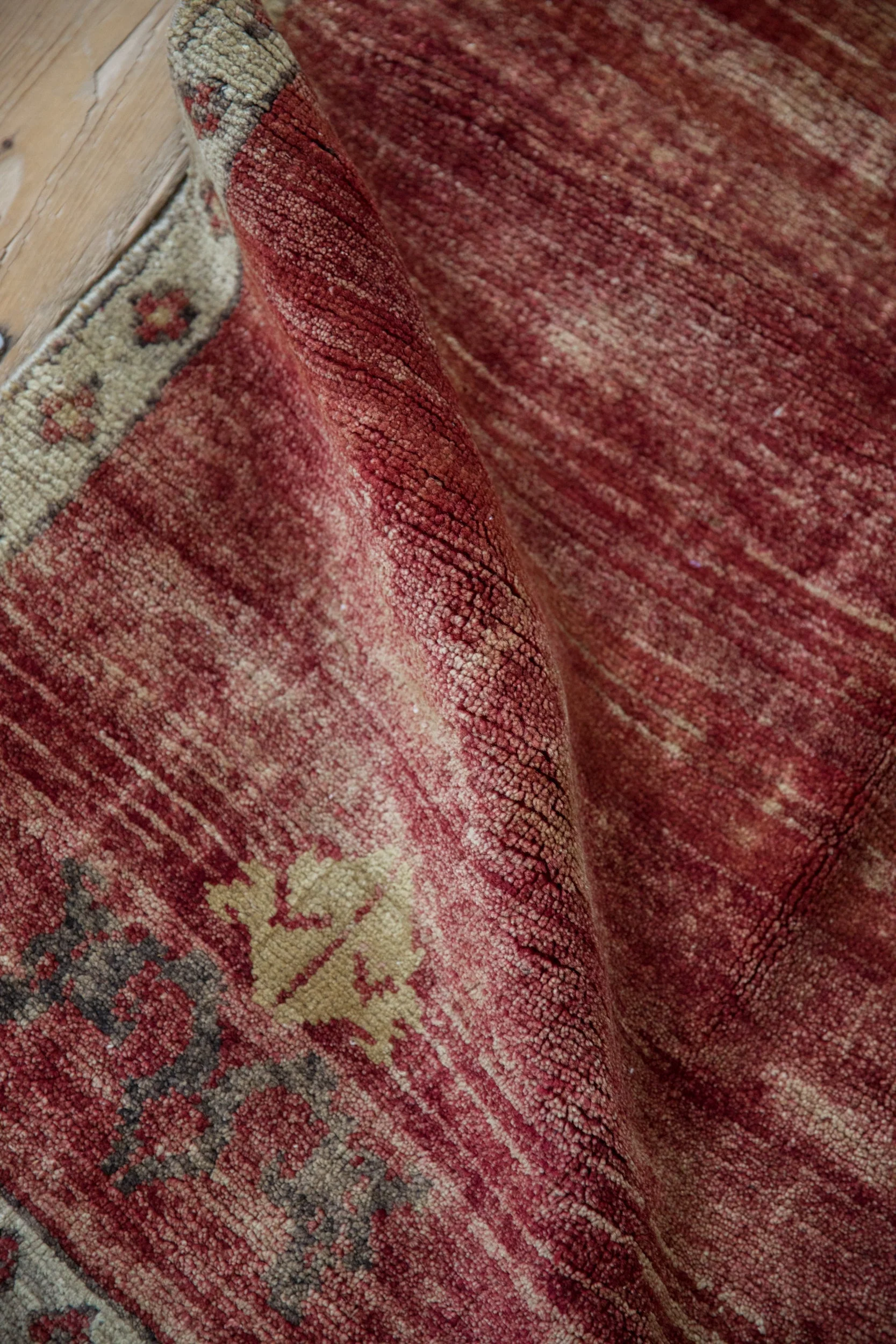 6x7 Vintage Fragment Kars Square Carpet - Image 10