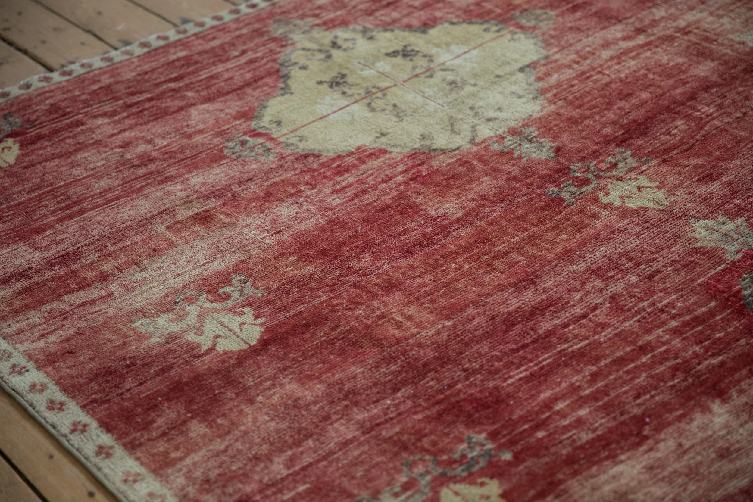 6x7 Vintage Fragment Kars Square Carpet - Image 5