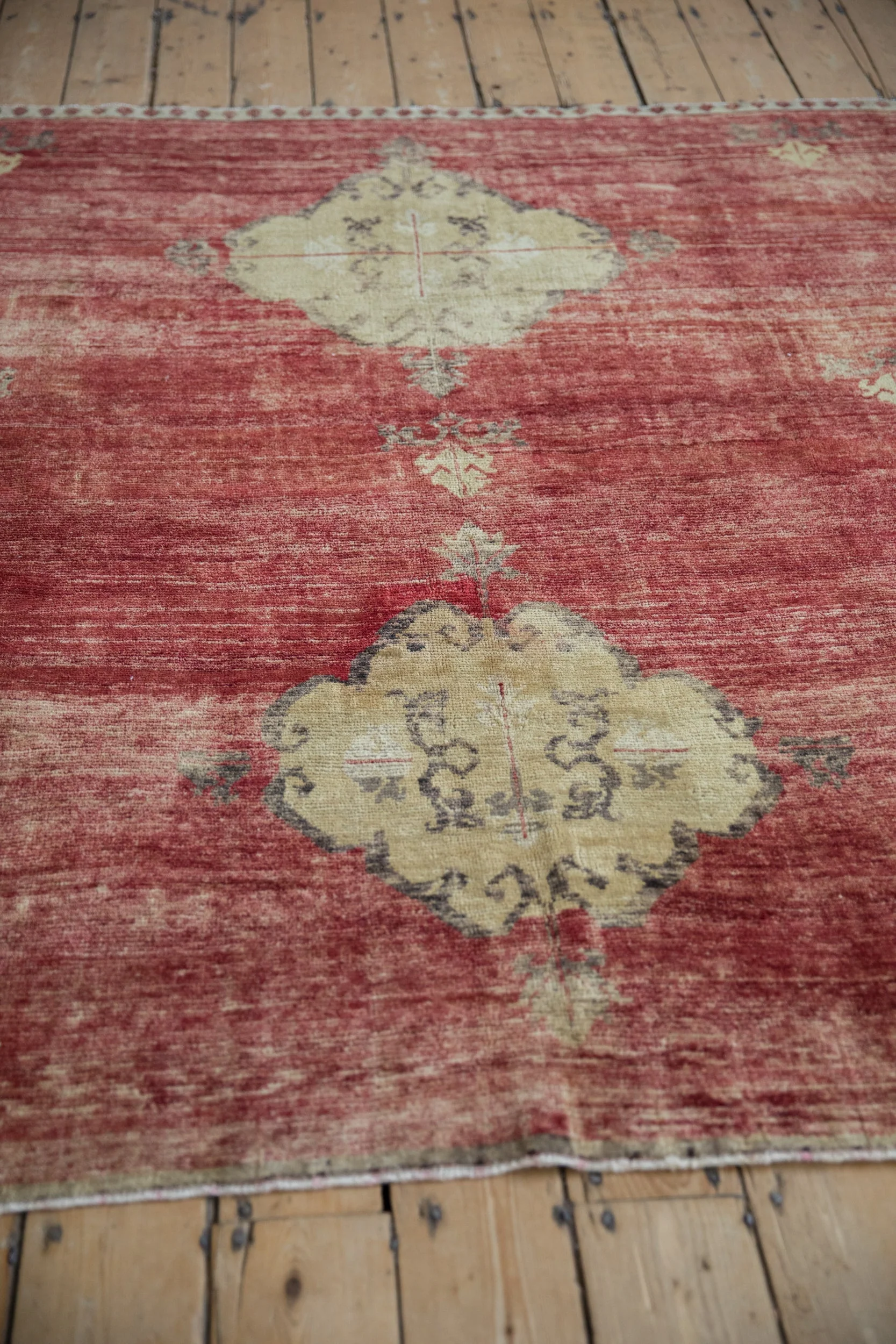 6x7 Vintage Fragment Kars Square Carpet - Image 6