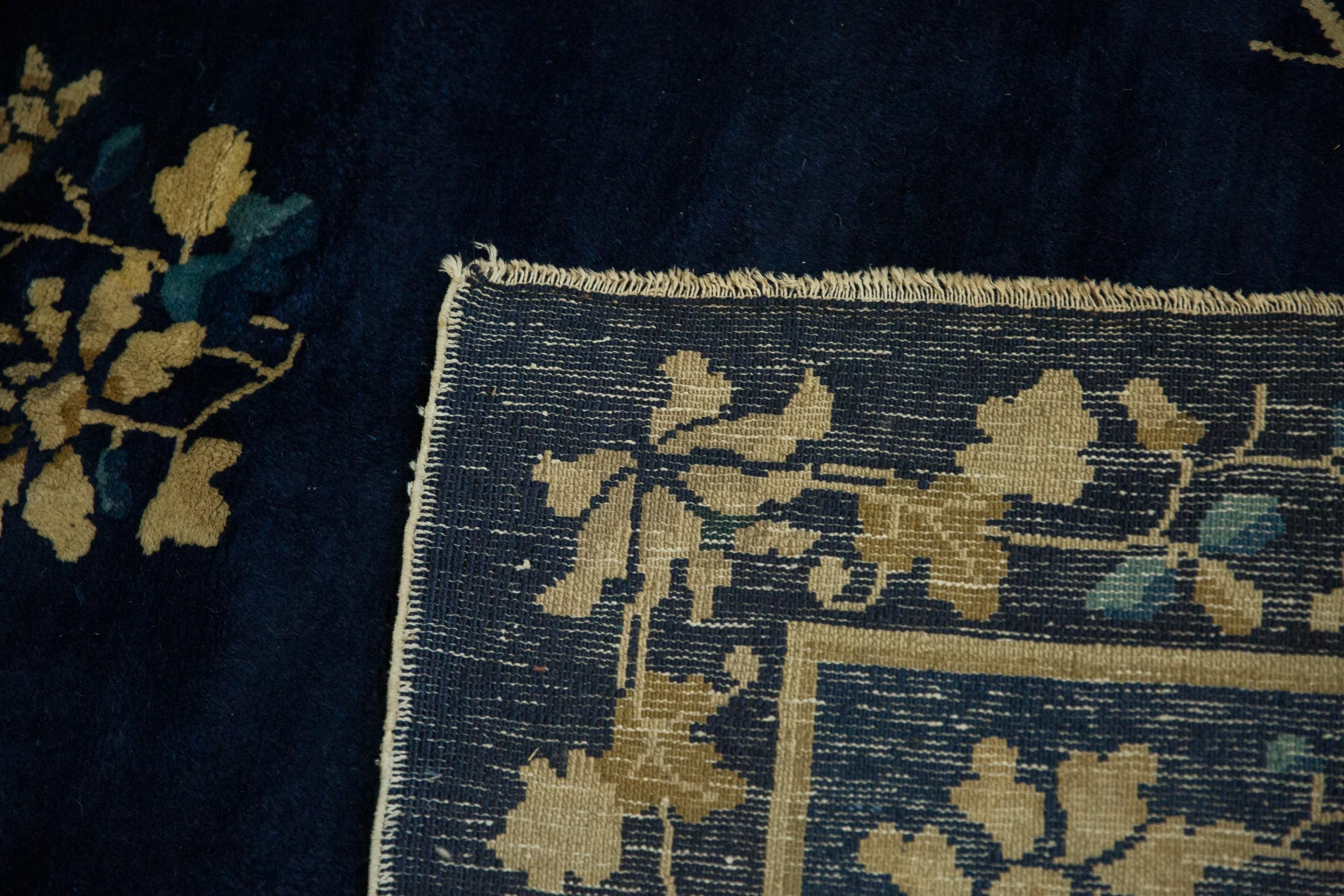 6x8.5 Antique Peking Carpet - Image 13