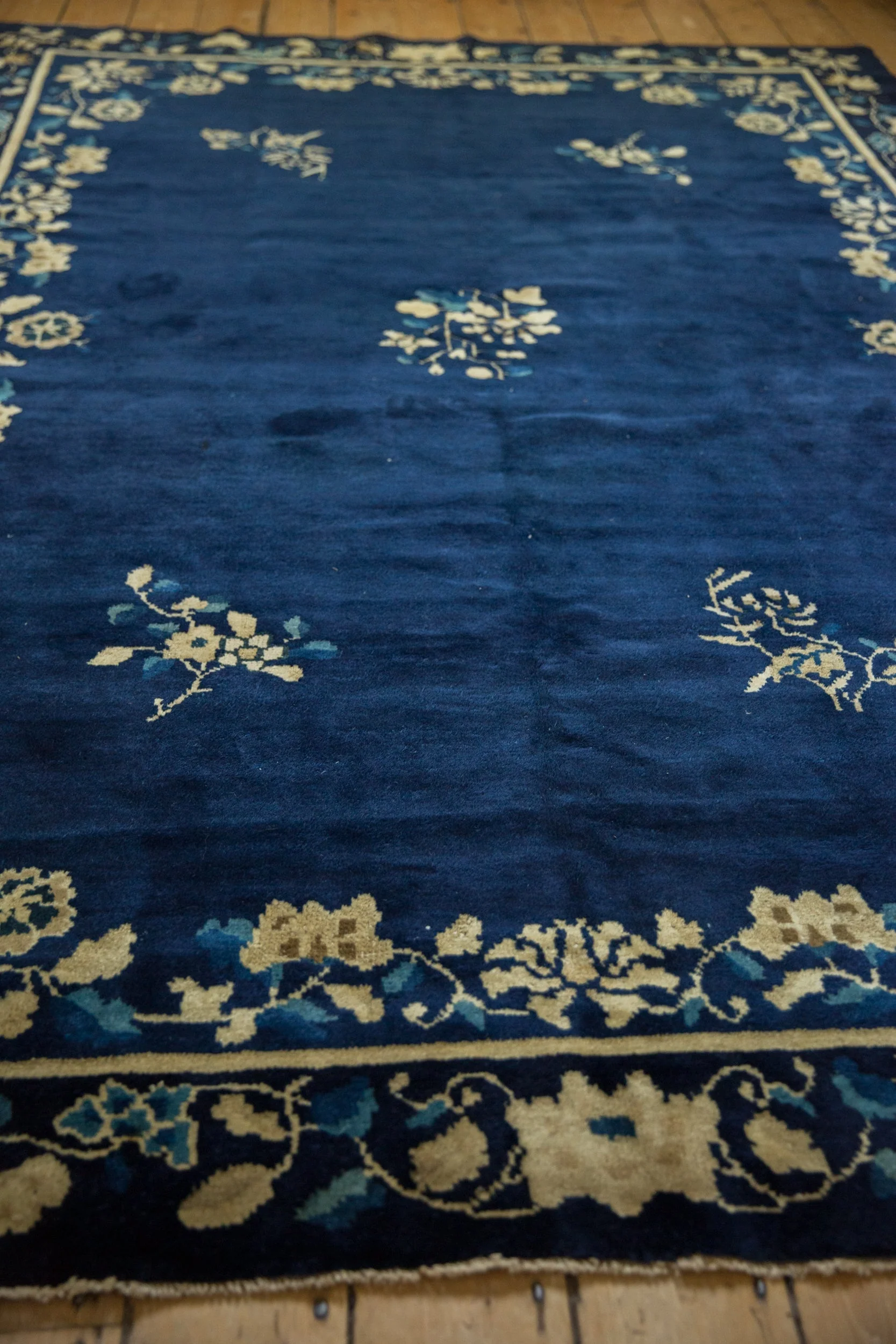 6x8.5 Antique Peking Carpet - Image 9