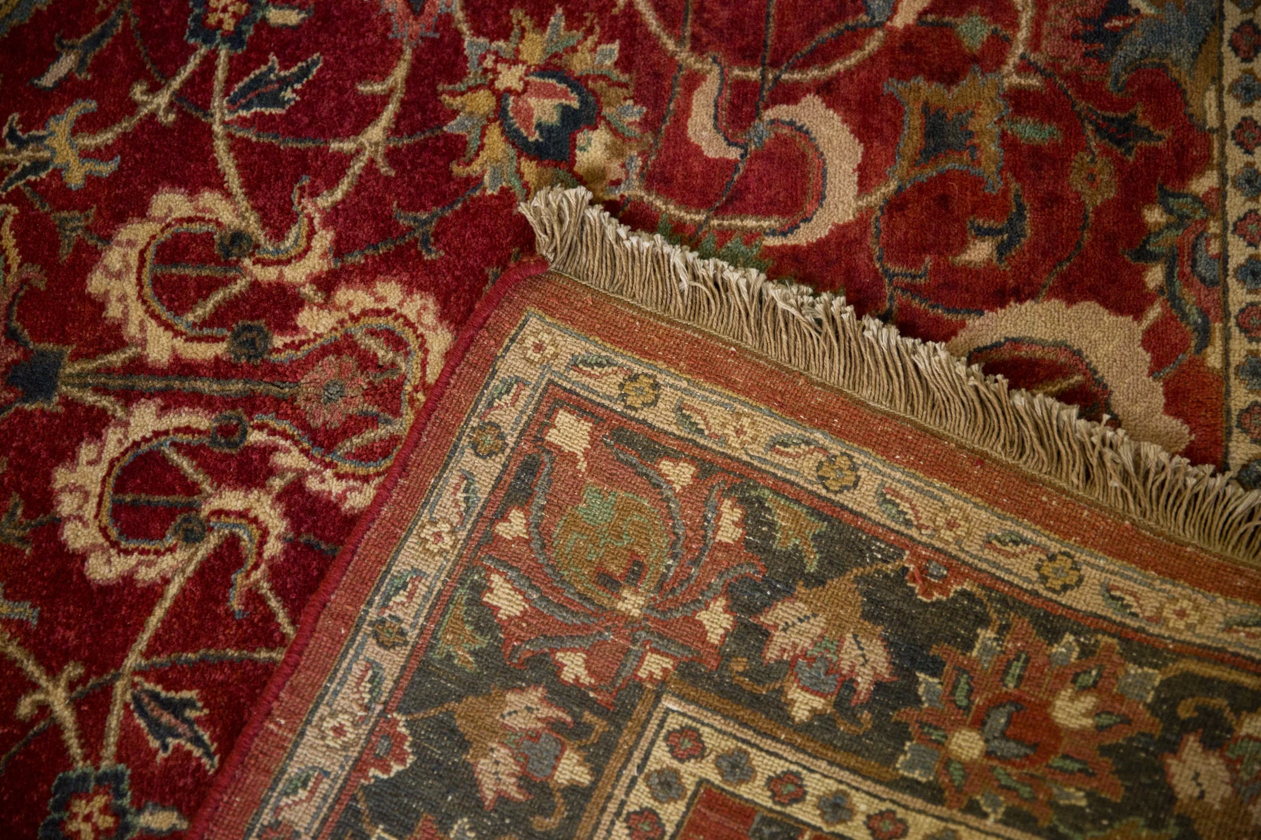 6x8.5 Vintage Agra Carpet - Image 12