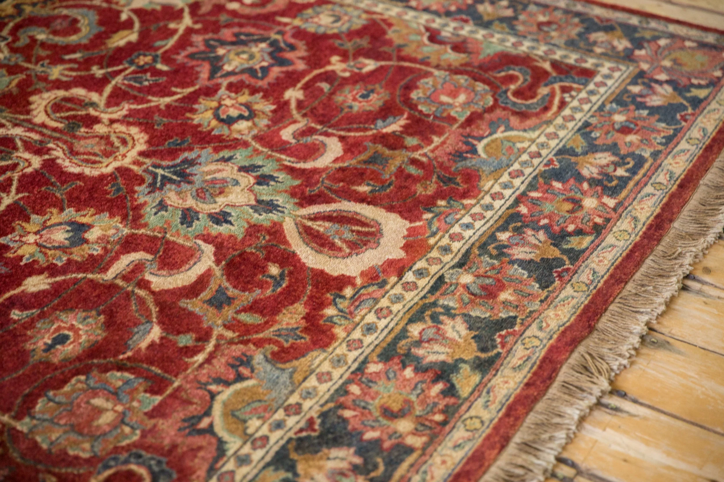 6x8.5 Vintage Agra Carpet - Image 7