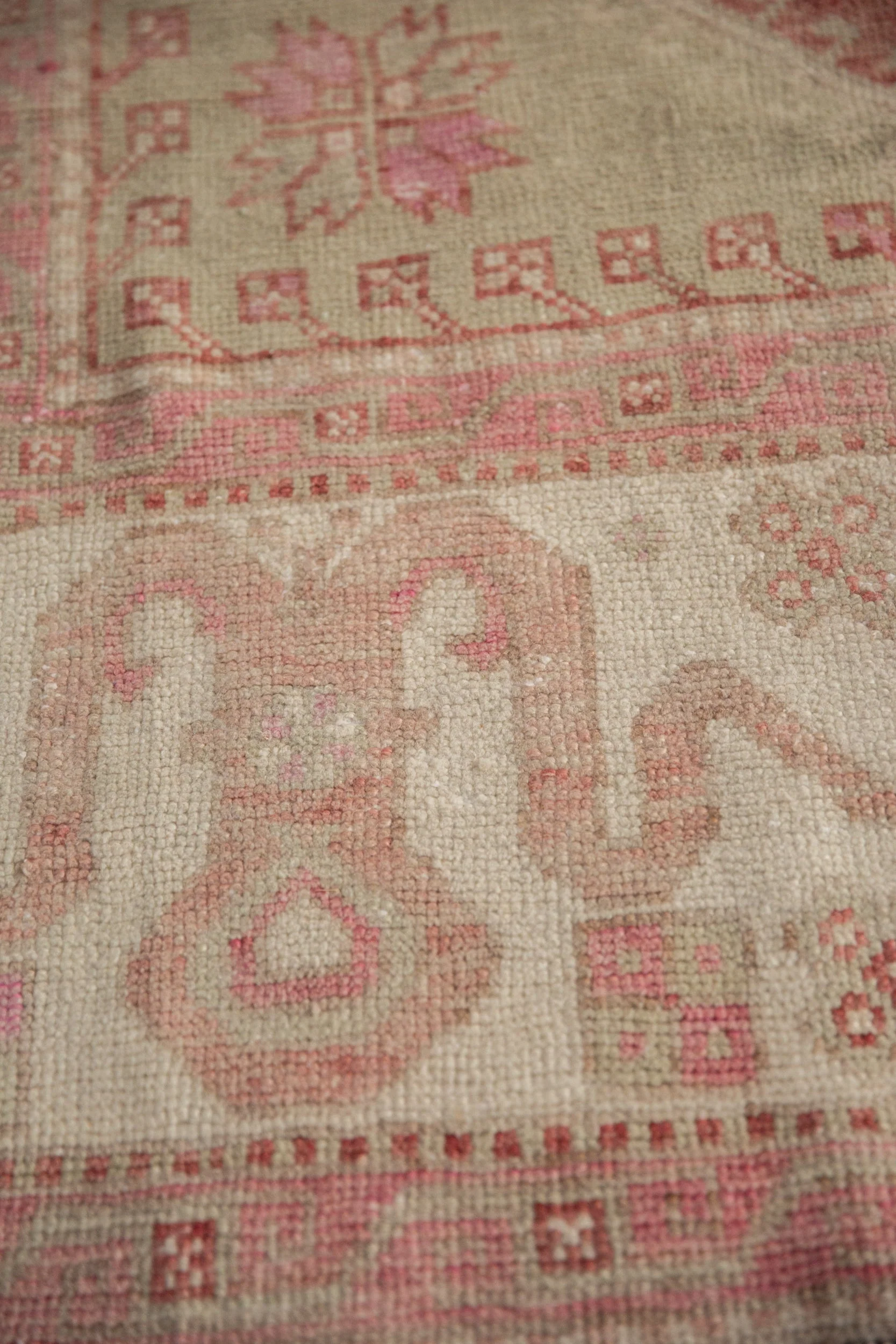 6x8.5 Vintage Distressed Oushak Carpet - Image 10