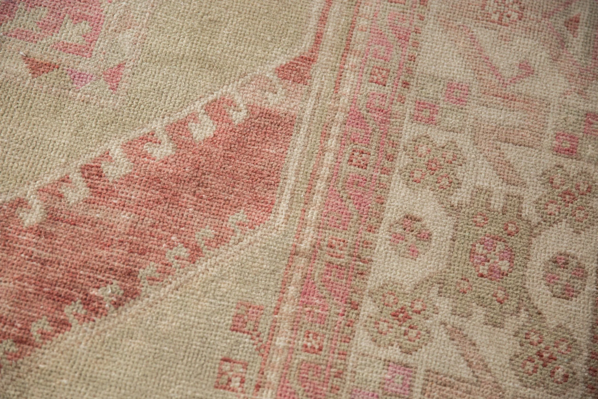 6x8.5 Vintage Distressed Oushak Carpet - Image 4
