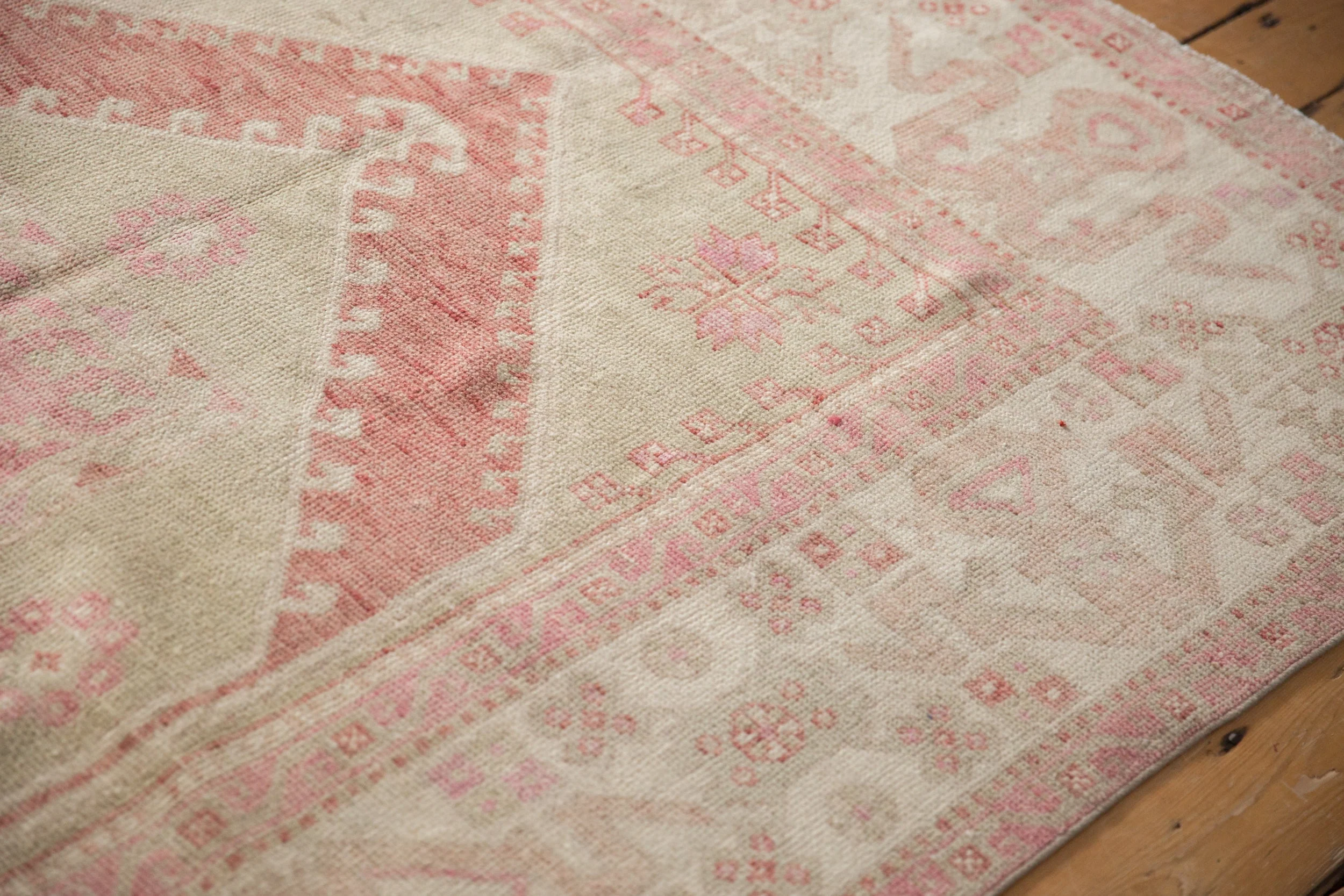 6x8.5 Vintage Distressed Oushak Carpet - Image 8
