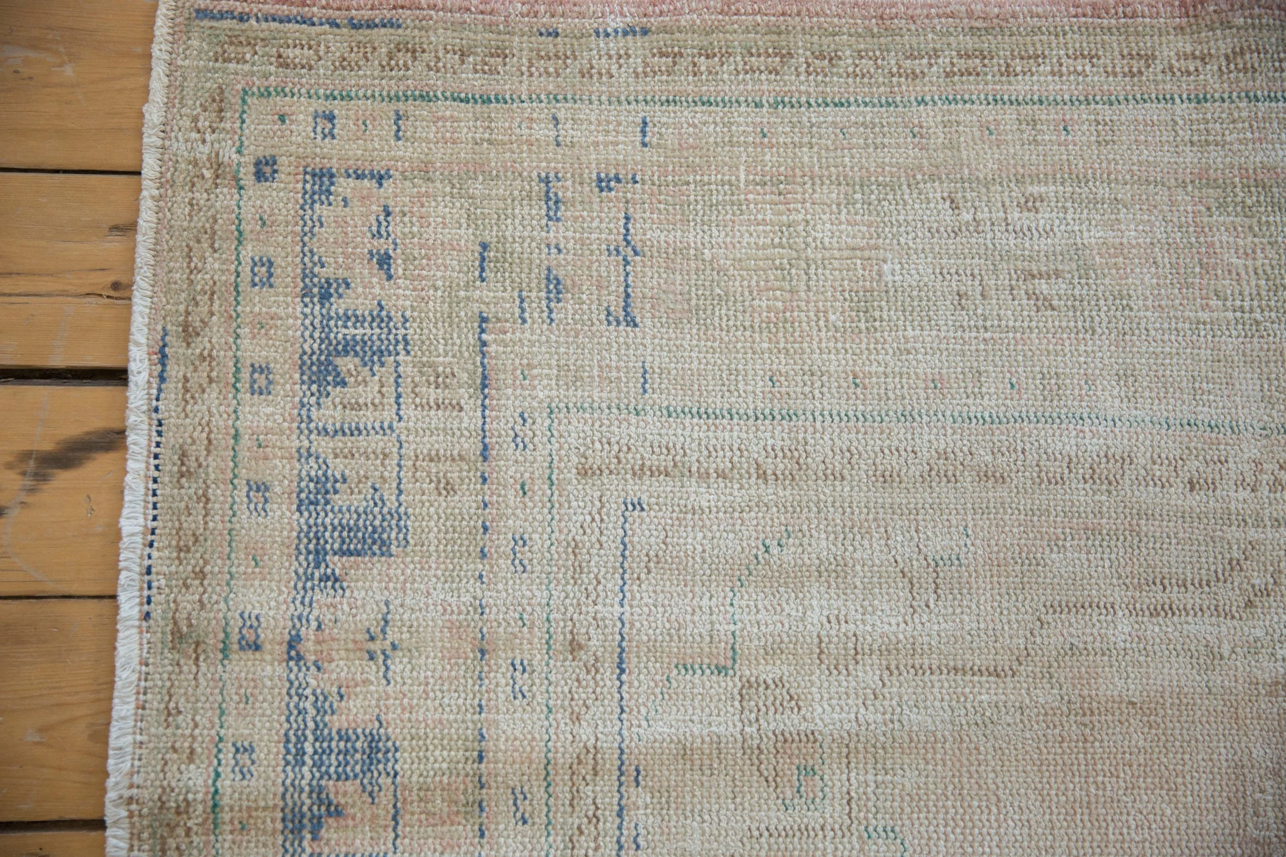 6x8.5 Vintage Distressed Oushak Carpet - Image 3