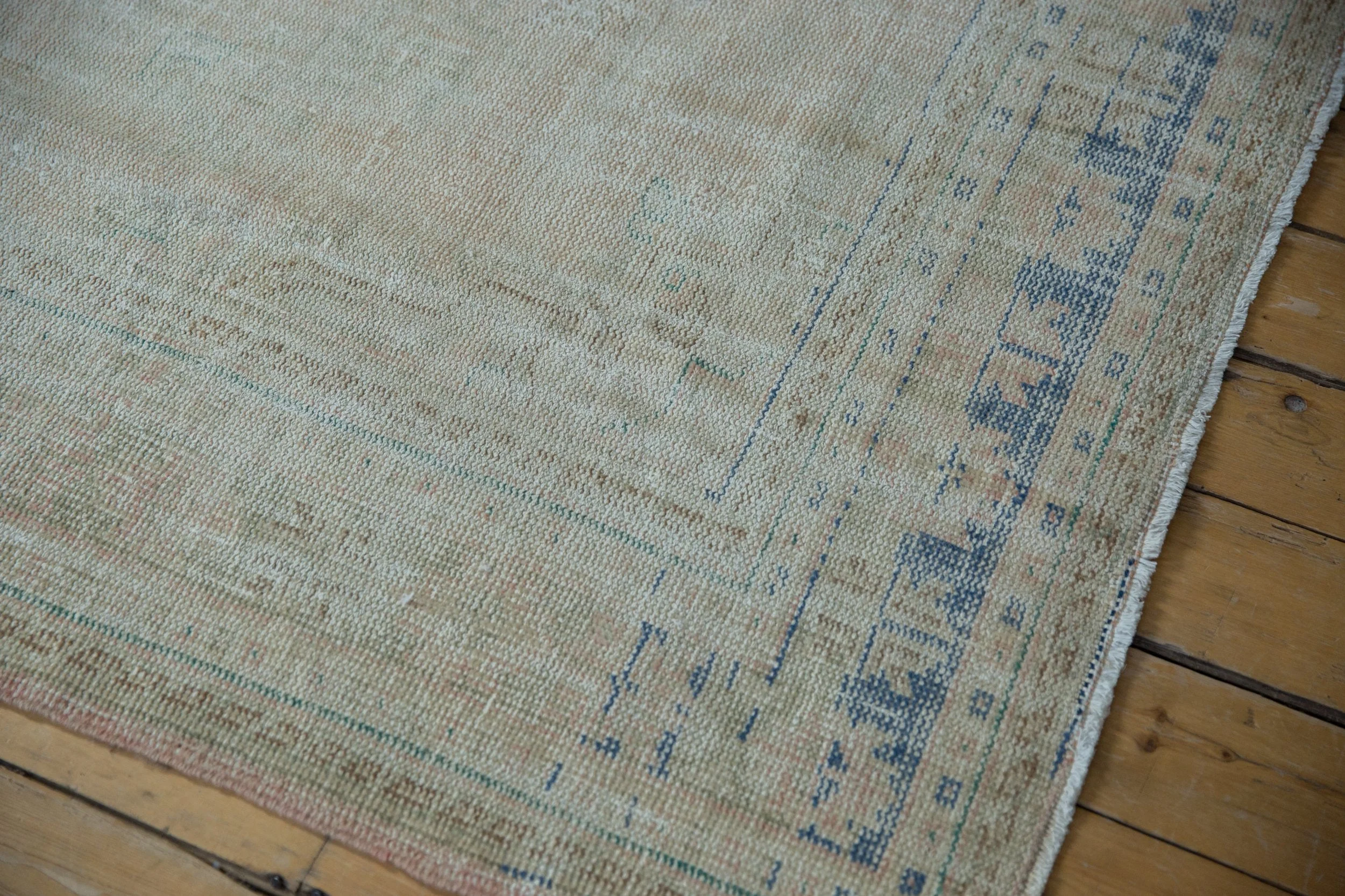 6x8.5 Vintage Distressed Oushak Carpet - Image 5