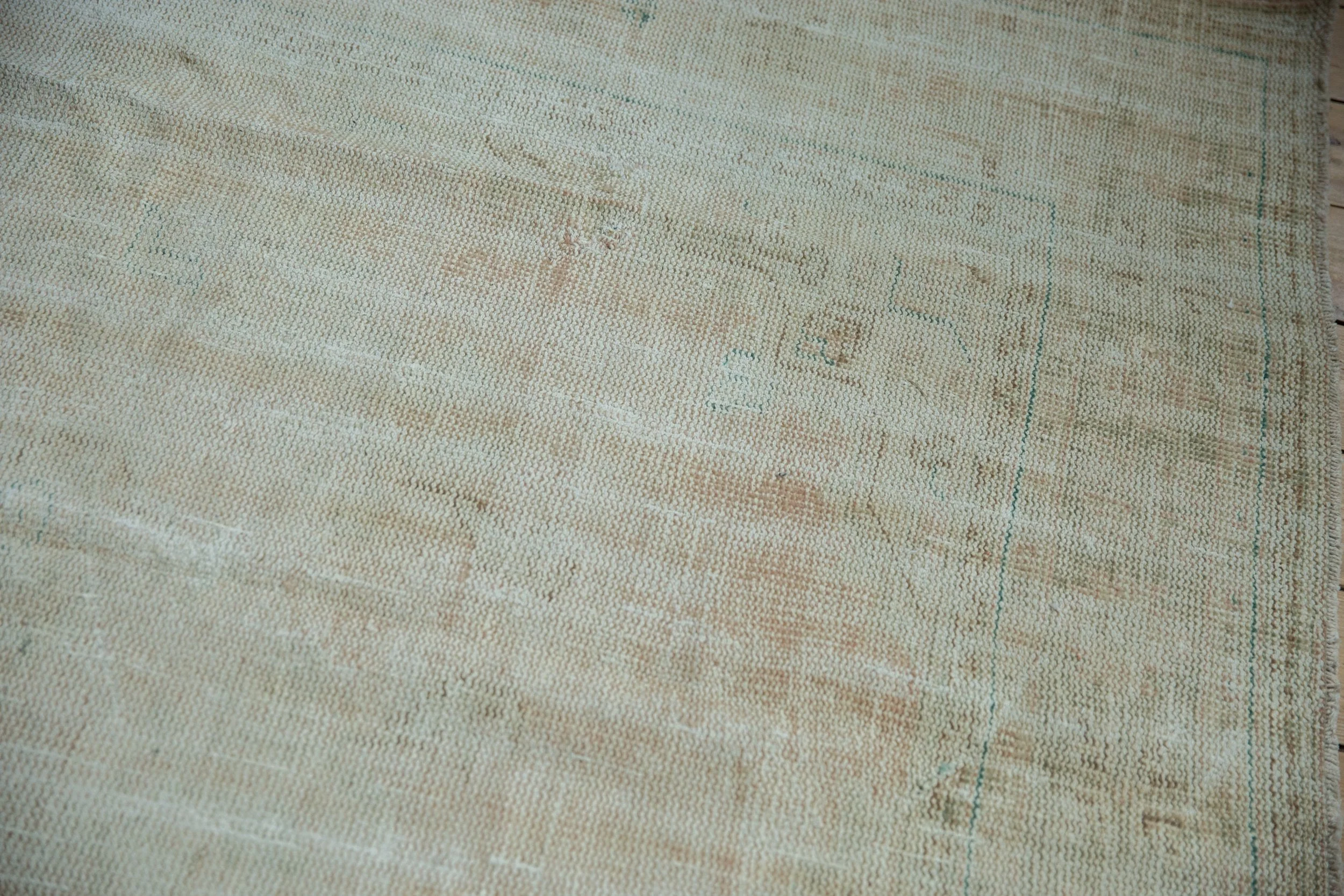 6x8.5 Vintage Distressed Oushak Carpet - Image 9