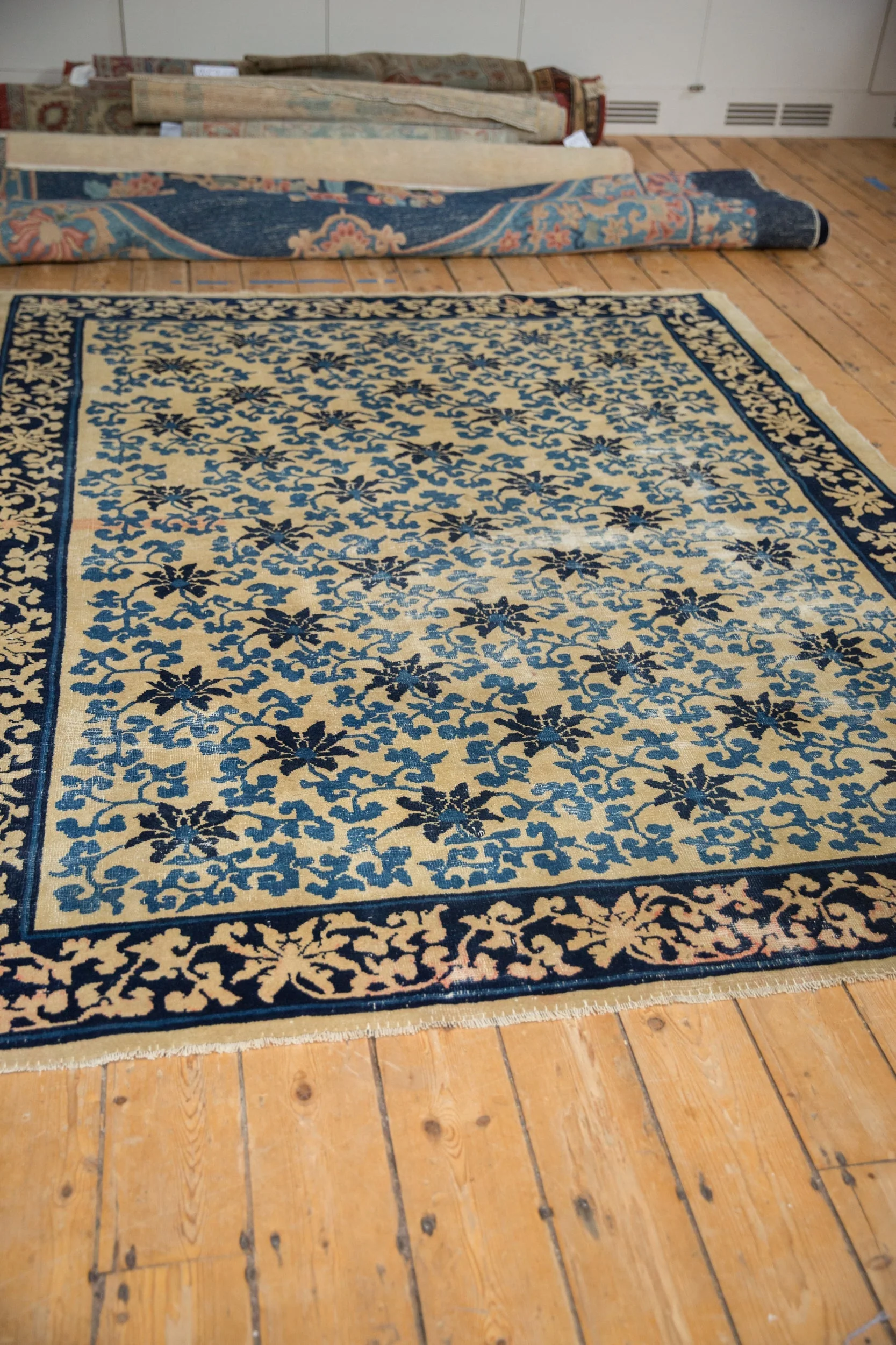 6x8 Antique Peking Carpet - Image 5