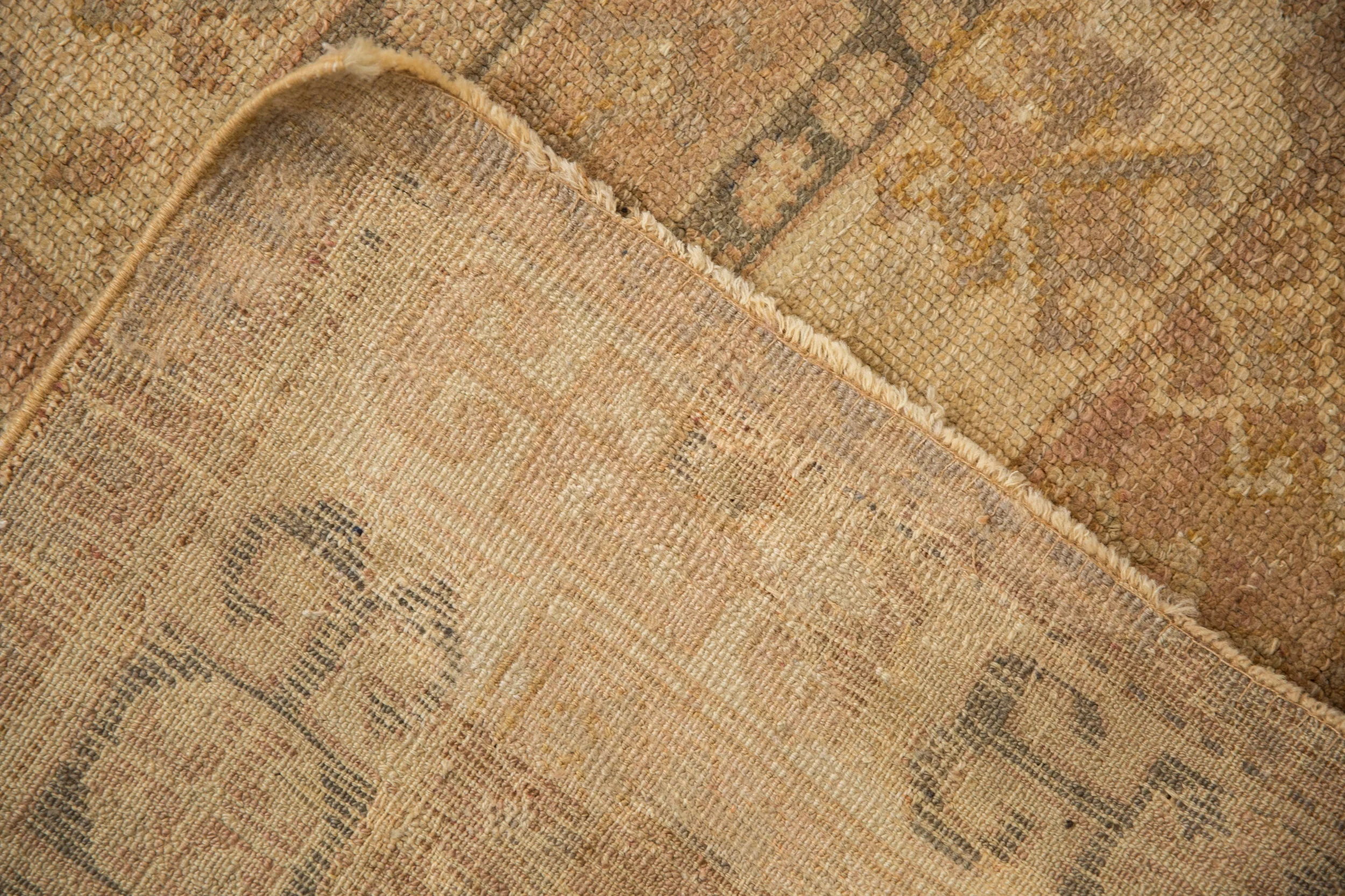 6x8 Vintage Distressed Oushak Carpet - Image 11