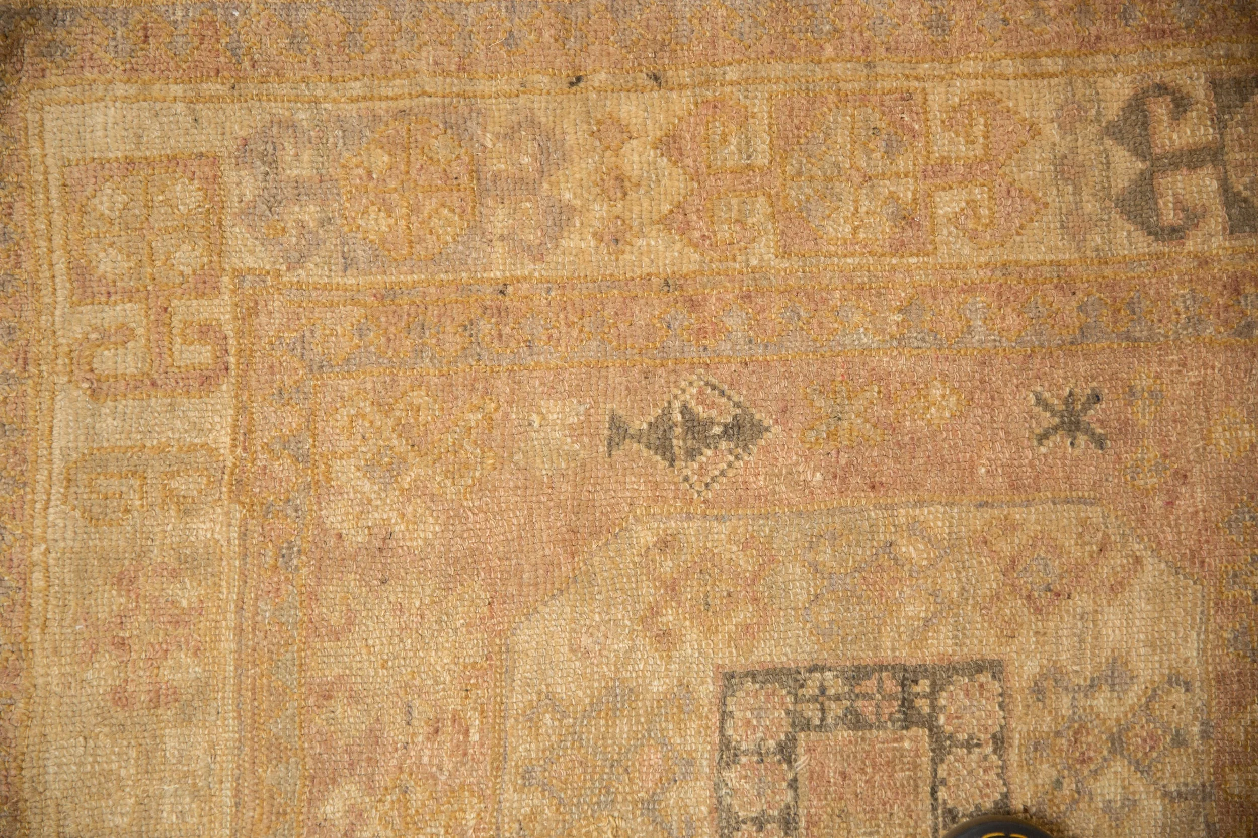 6x8 Vintage Distressed Oushak Carpet - Image 3