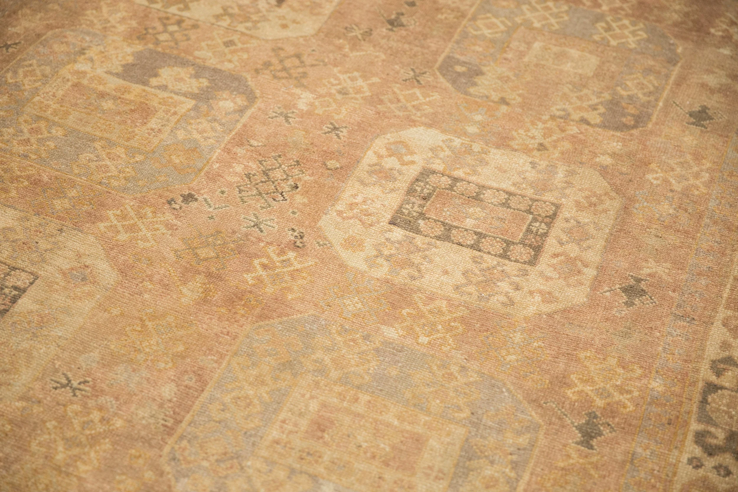 6x8 Vintage Distressed Oushak Carpet - Image 5