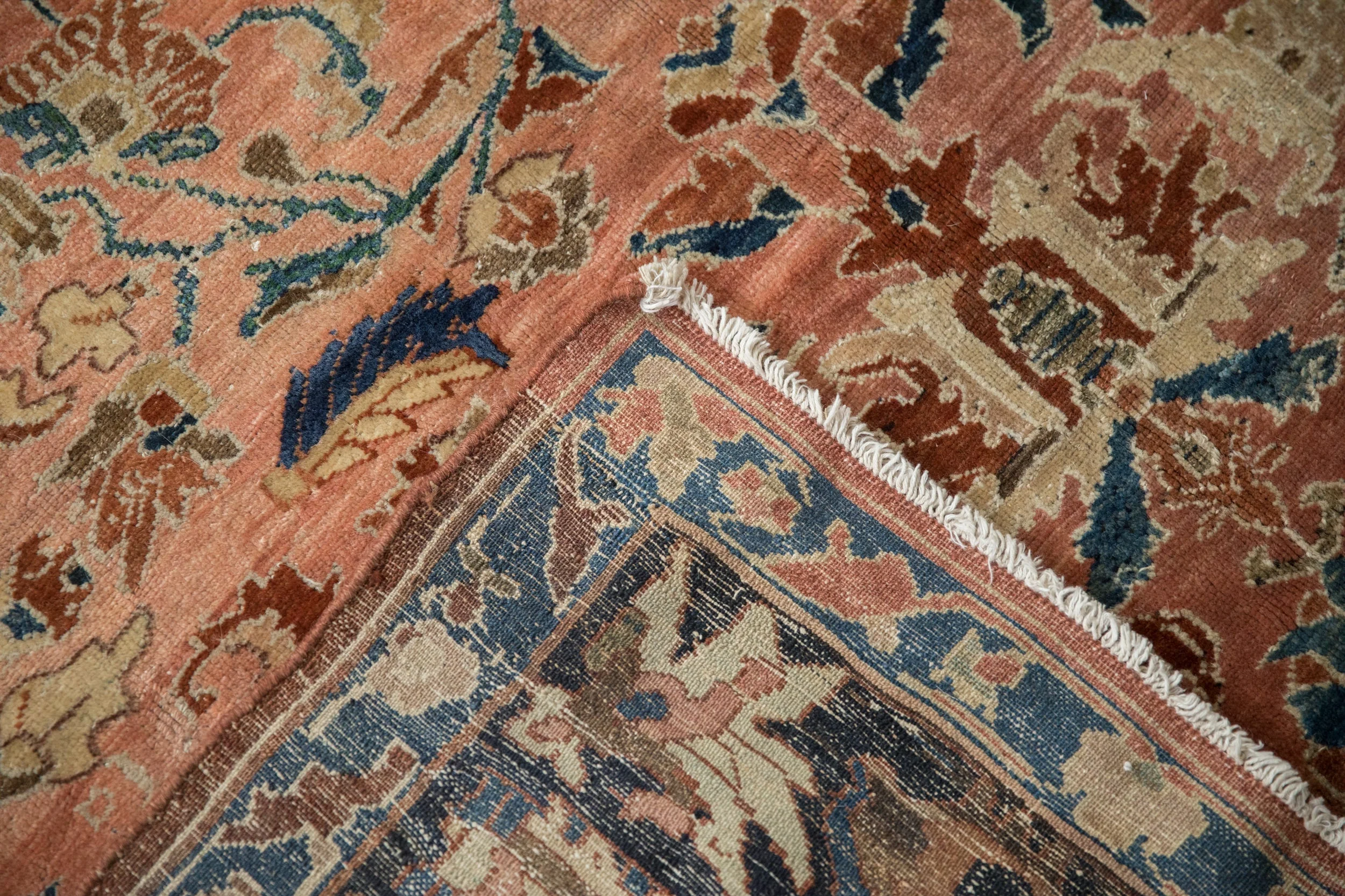 6x9.5 Antique Fine Distressed Lilihan Carpet - Image 13