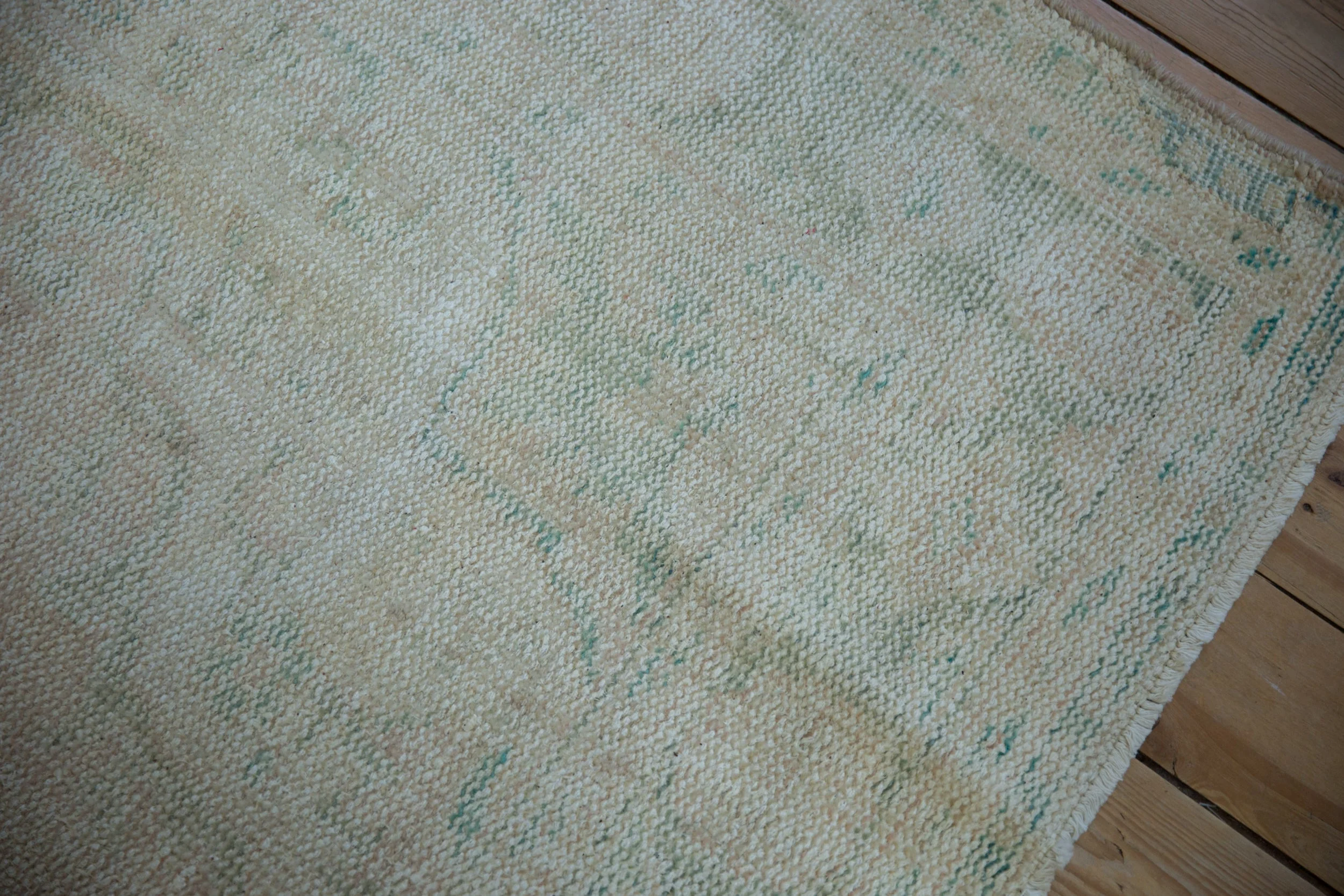 6x9.5 Vintage Distressed Oushak Carpet - Image 6